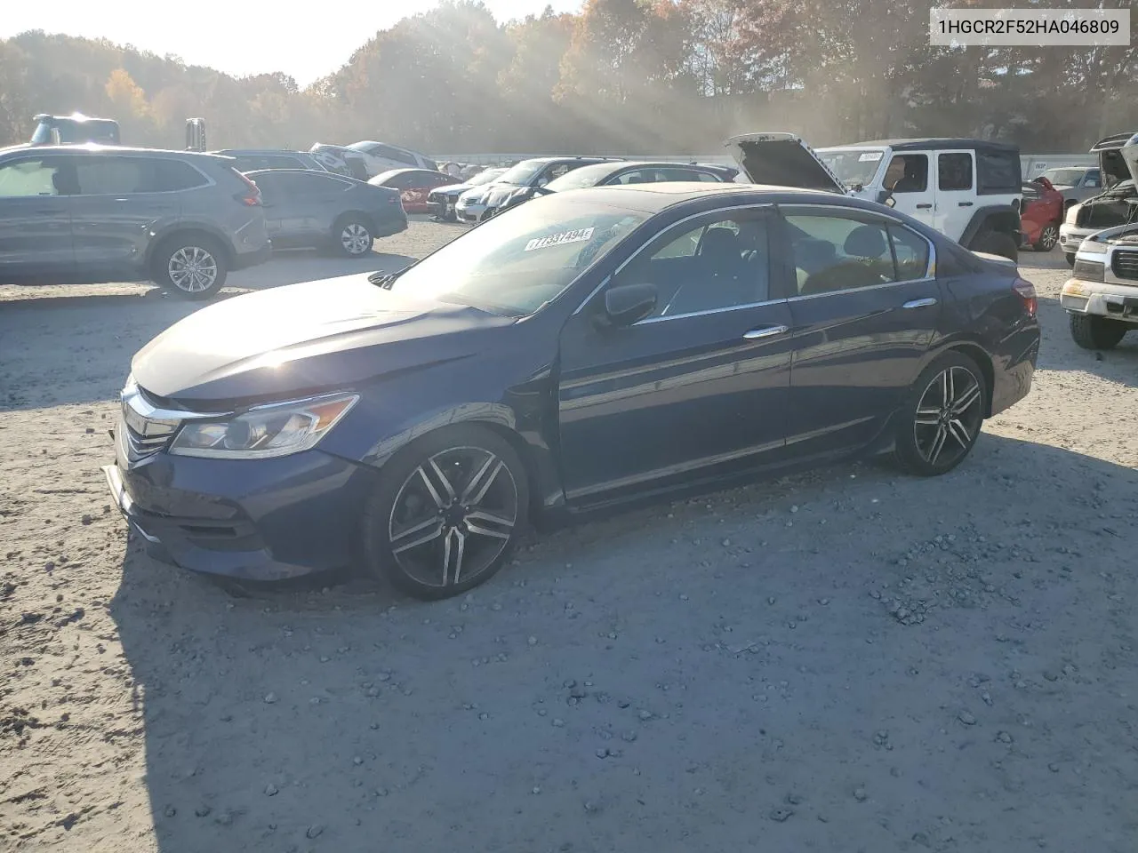 1HGCR2F52HA046809 2017 Honda Accord Sport