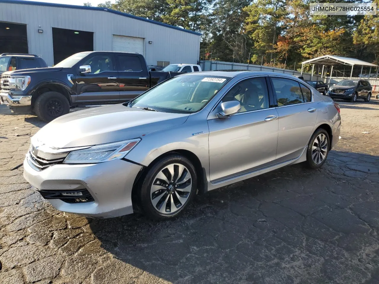 2017 Honda Accord Touring Hybrid VIN: JHMCR6F78HC025554 Lot: 77392754