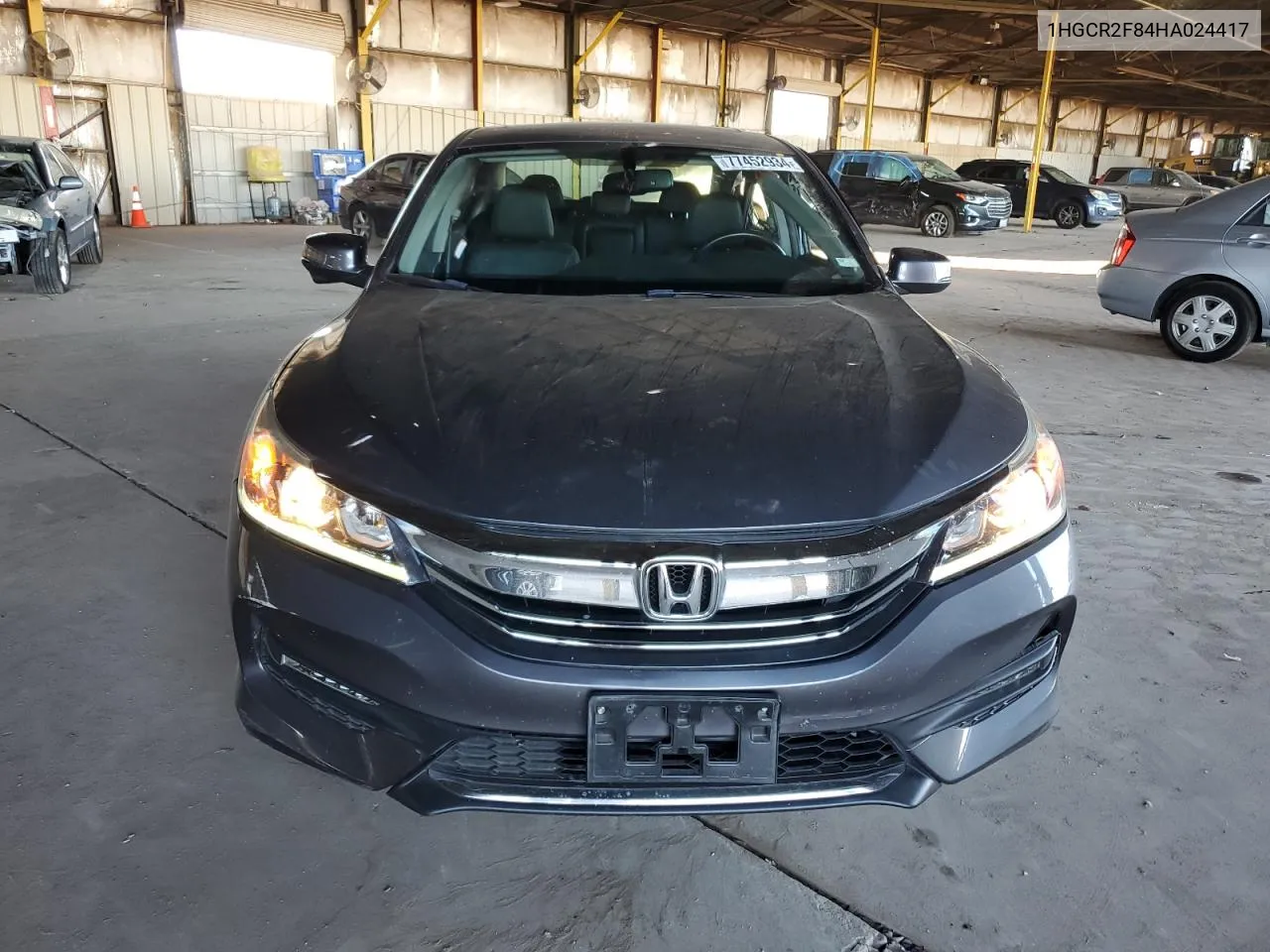 2017 Honda Accord Exl VIN: 1HGCR2F84HA024417 Lot: 77452934