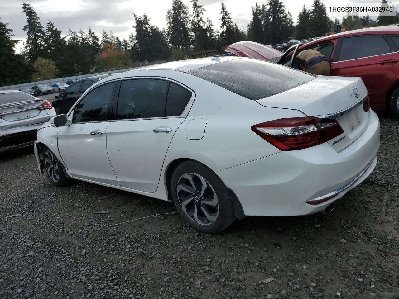 2017 Honda Accord Exl VIN: 1HGCR3F86HA032945 Lot: 77612024