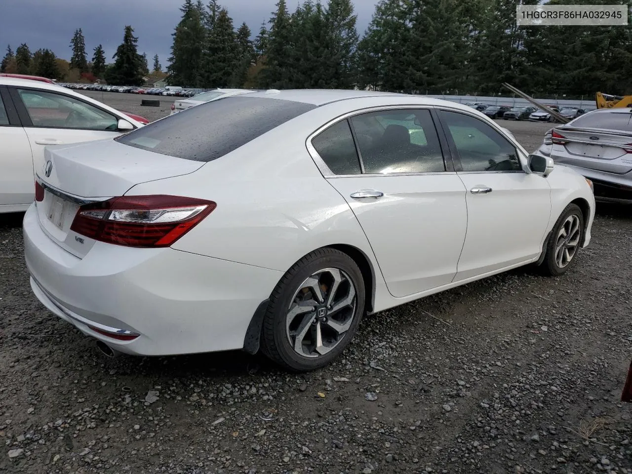 2017 Honda Accord Exl VIN: 1HGCR3F86HA032945 Lot: 77612024