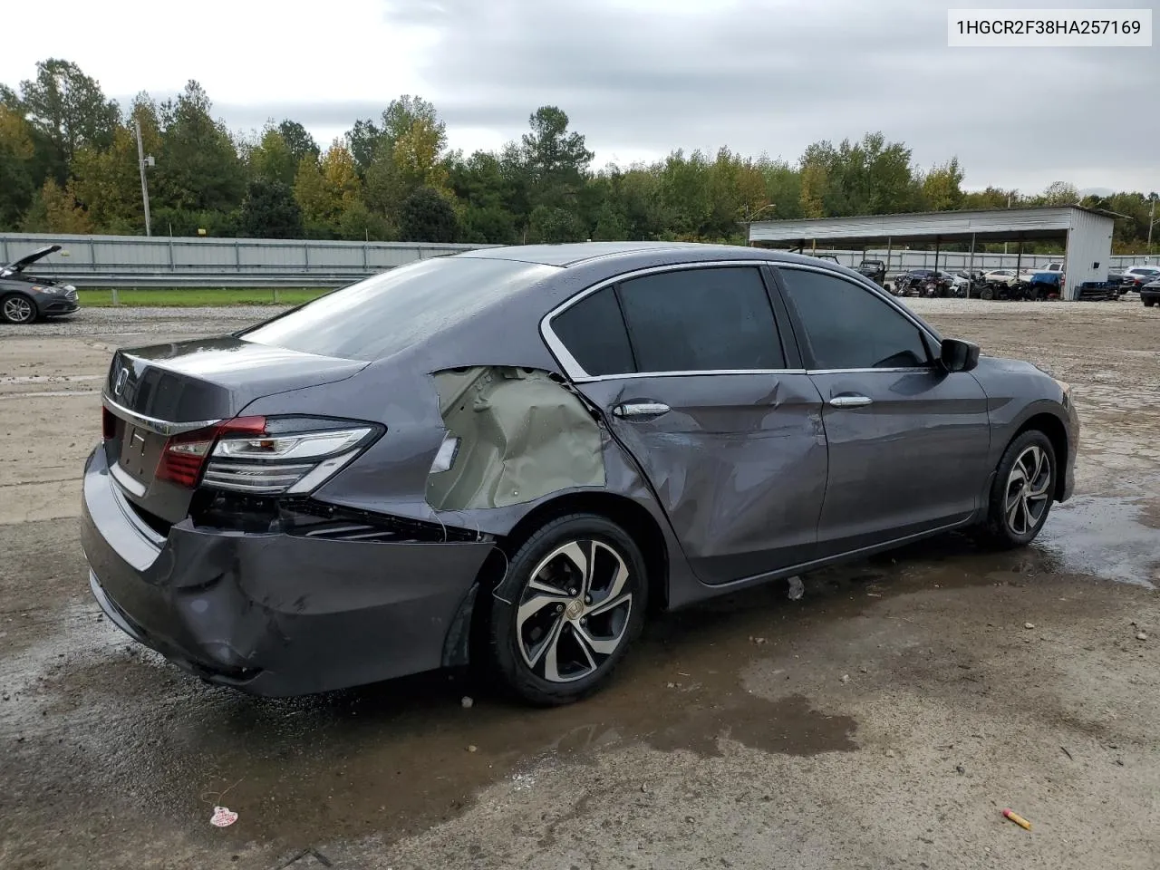 2017 Honda Accord Lx VIN: 1HGCR2F38HA257169 Lot: 77854664