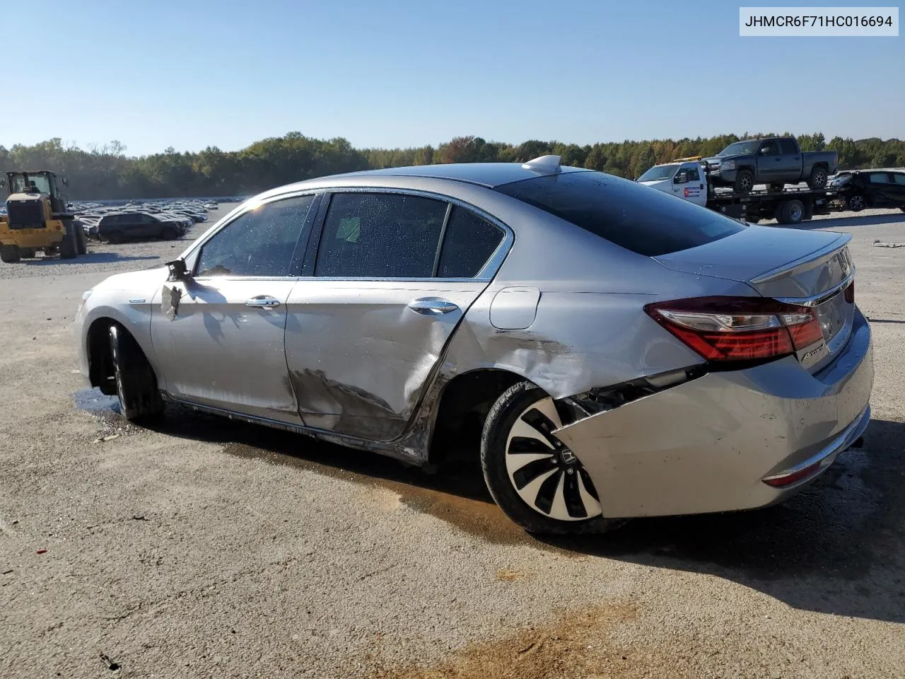 2017 Honda Accord Touring Hybrid VIN: JHMCR6F71HC016694 Lot: 77854694