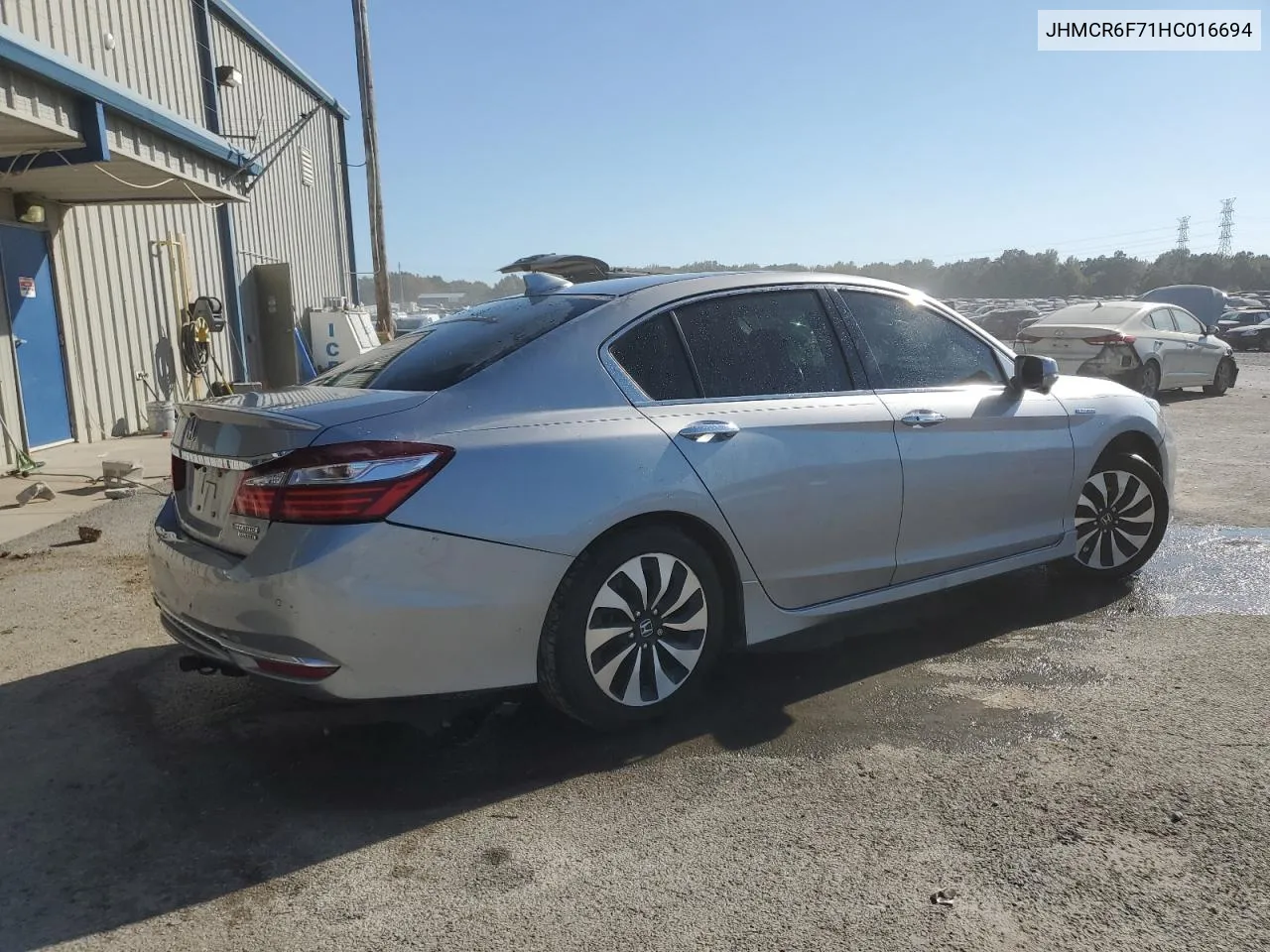 2017 Honda Accord Touring Hybrid VIN: JHMCR6F71HC016694 Lot: 77854694