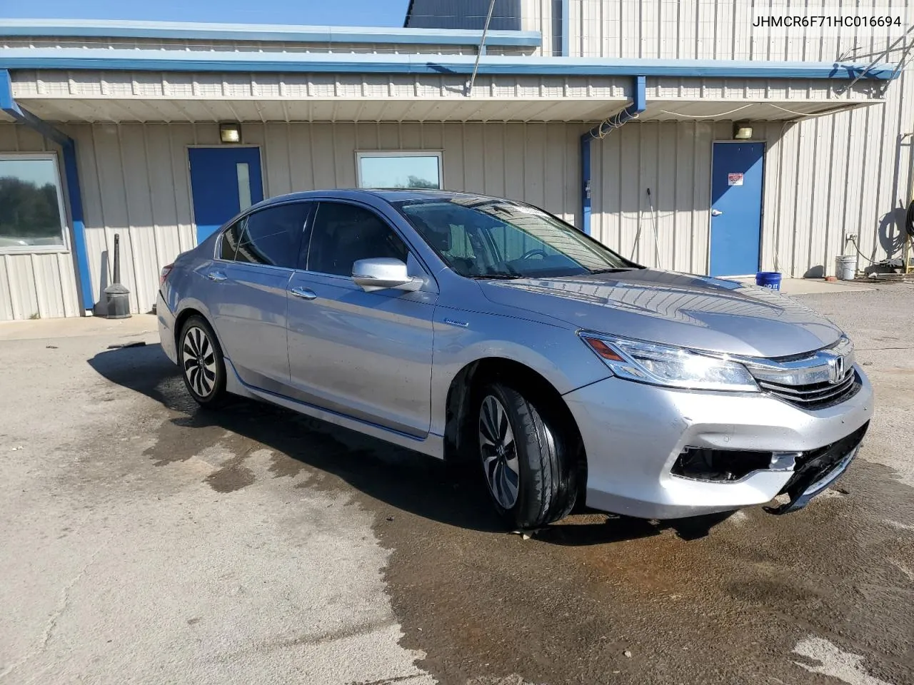 2017 Honda Accord Touring Hybrid VIN: JHMCR6F71HC016694 Lot: 77854694