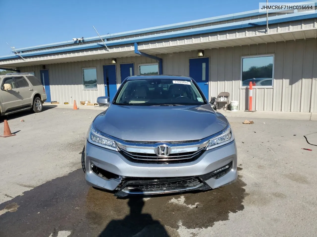 2017 Honda Accord Touring Hybrid VIN: JHMCR6F71HC016694 Lot: 77854694