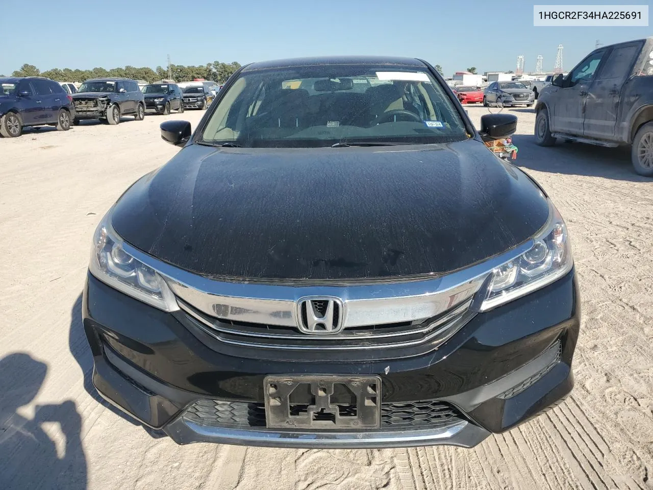 2017 Honda Accord Lx VIN: 1HGCR2F34HA225691 Lot: 77855884