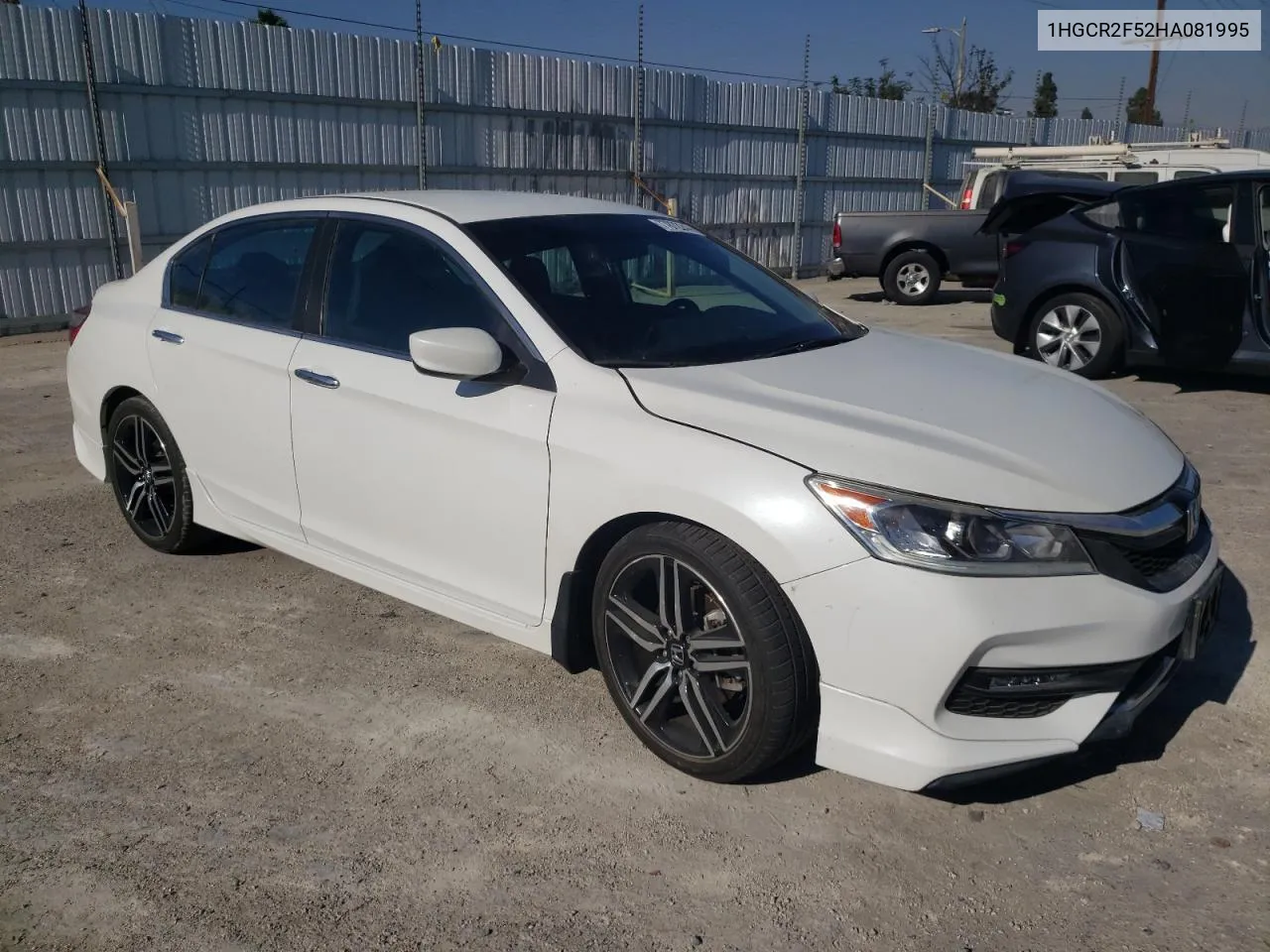 2017 Honda Accord Sport VIN: 1HGCR2F52HA081995 Lot: 77872244