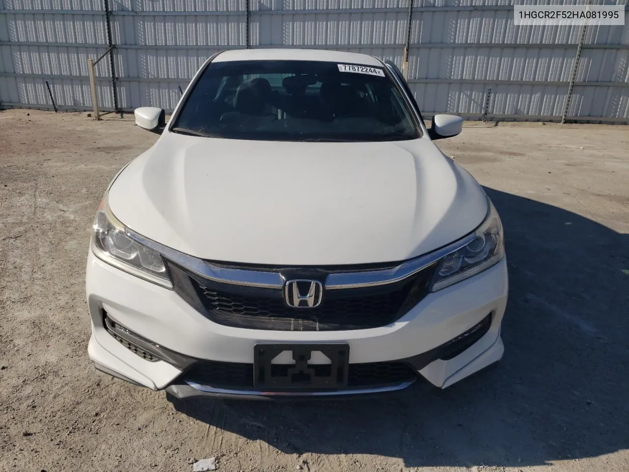 2017 Honda Accord Sport VIN: 1HGCR2F52HA081995 Lot: 77872244