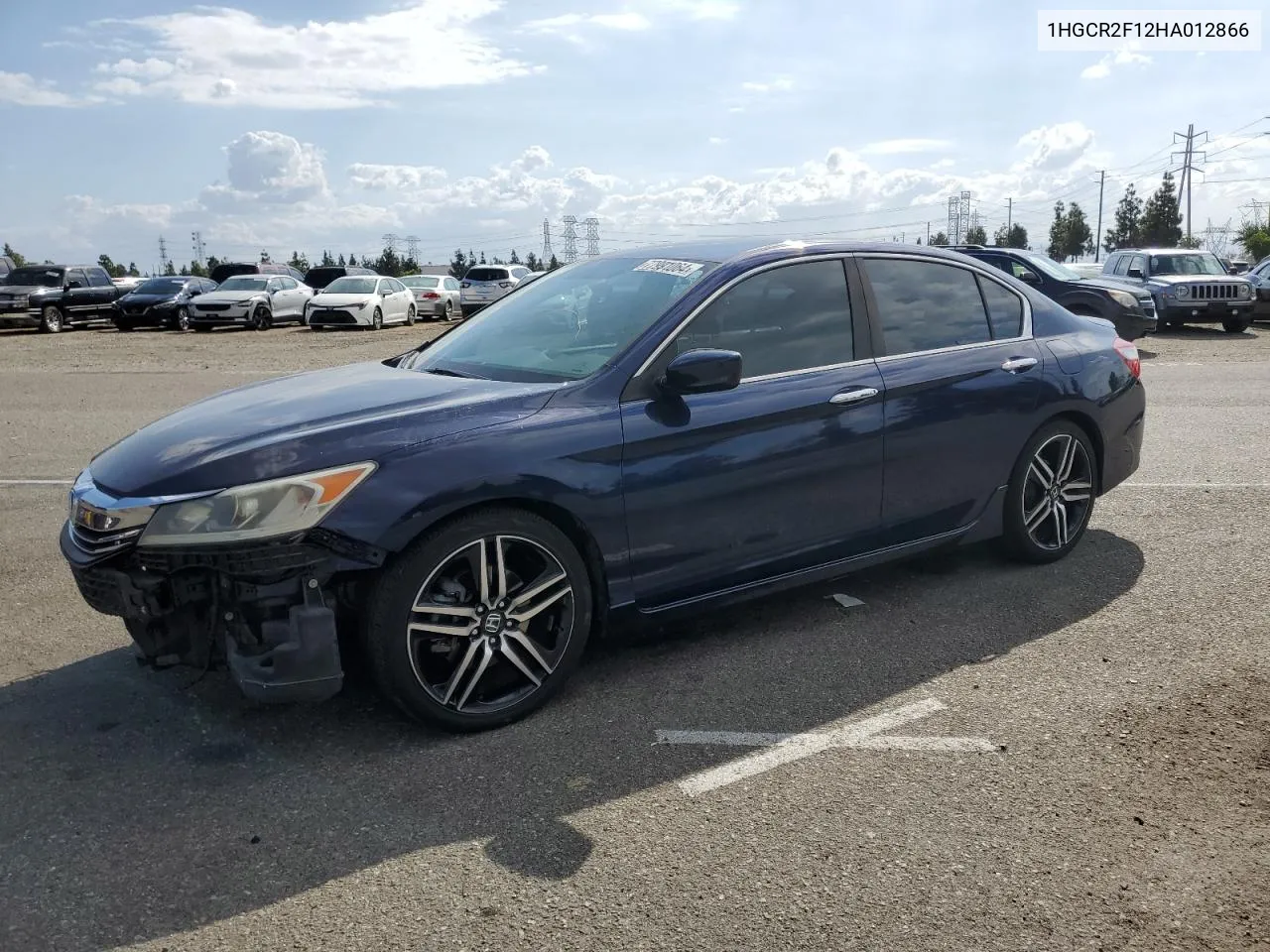 2017 Honda Accord Sport Special Edition VIN: 1HGCR2F12HA012866 Lot: 77991064