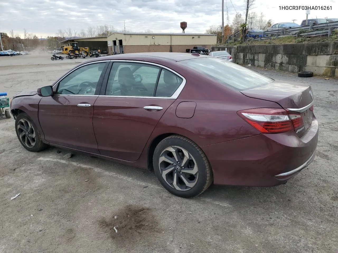 2017 Honda Accord Exl VIN: 1HGCR3F03HA016261 Lot: 78004564