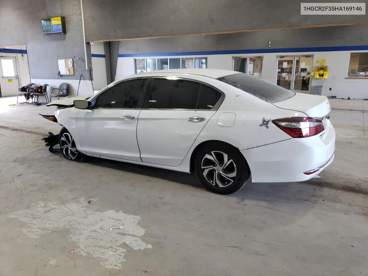 2017 Honda Accord Lx VIN: 1HGCR2F35HA169146 Lot: 78007174