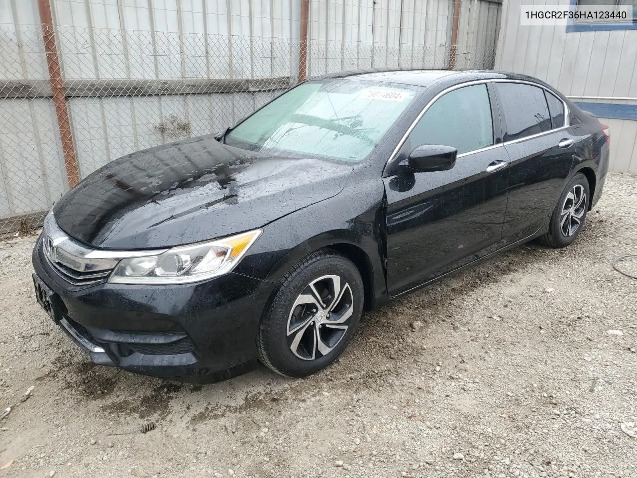 2017 Honda Accord Lx VIN: 1HGCR2F36HA123440 Lot: 78014604