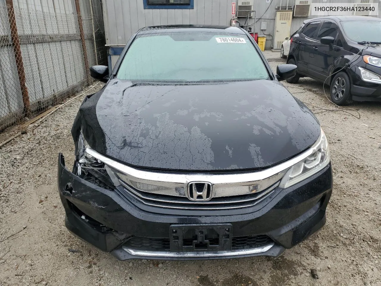 2017 Honda Accord Lx VIN: 1HGCR2F36HA123440 Lot: 78014604