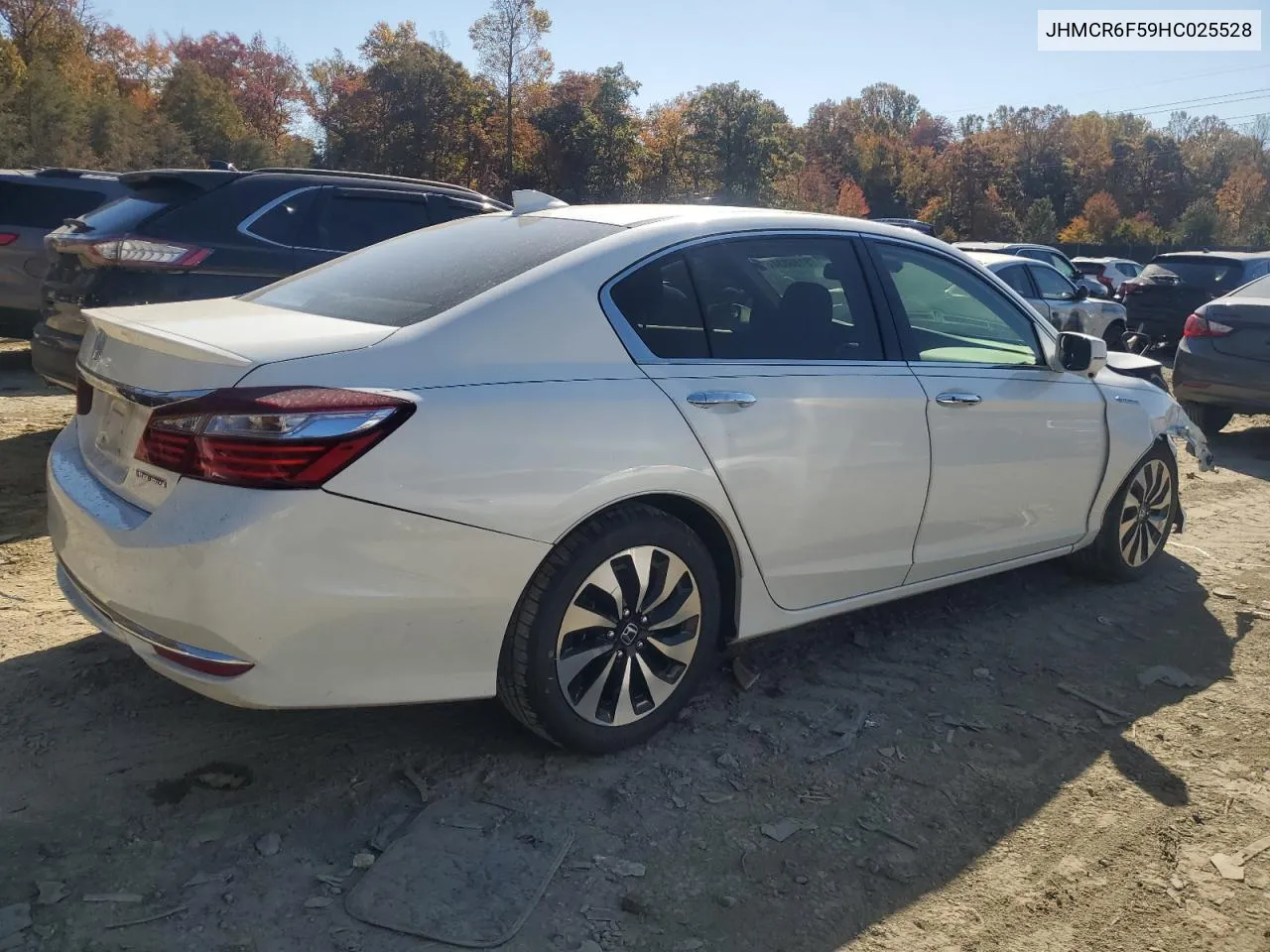 2017 Honda Accord Hybrid Exl VIN: JHMCR6F59HC025528 Lot: 78156034