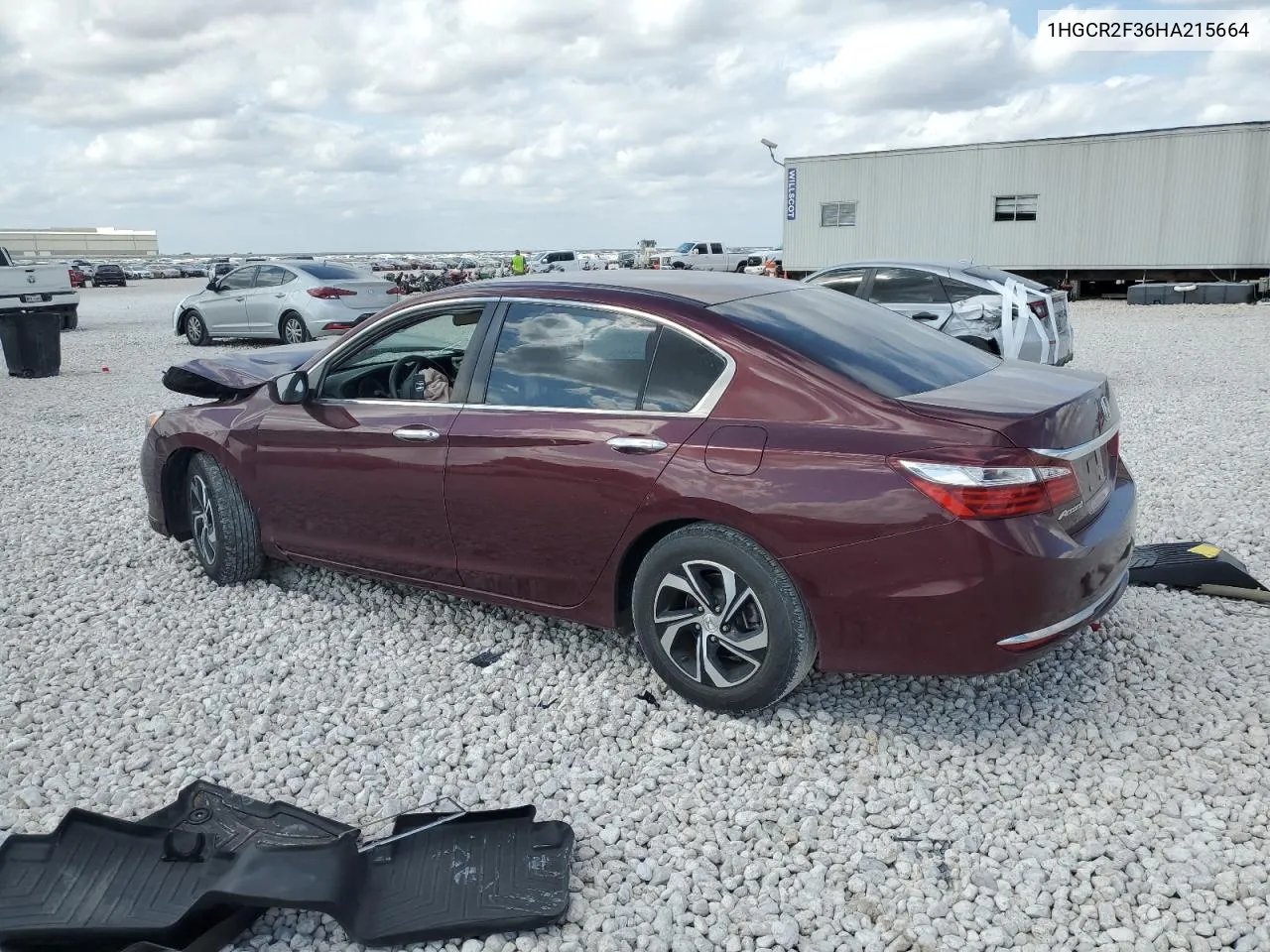 2017 Honda Accord Lx VIN: 1HGCR2F36HA215664 Lot: 78316254