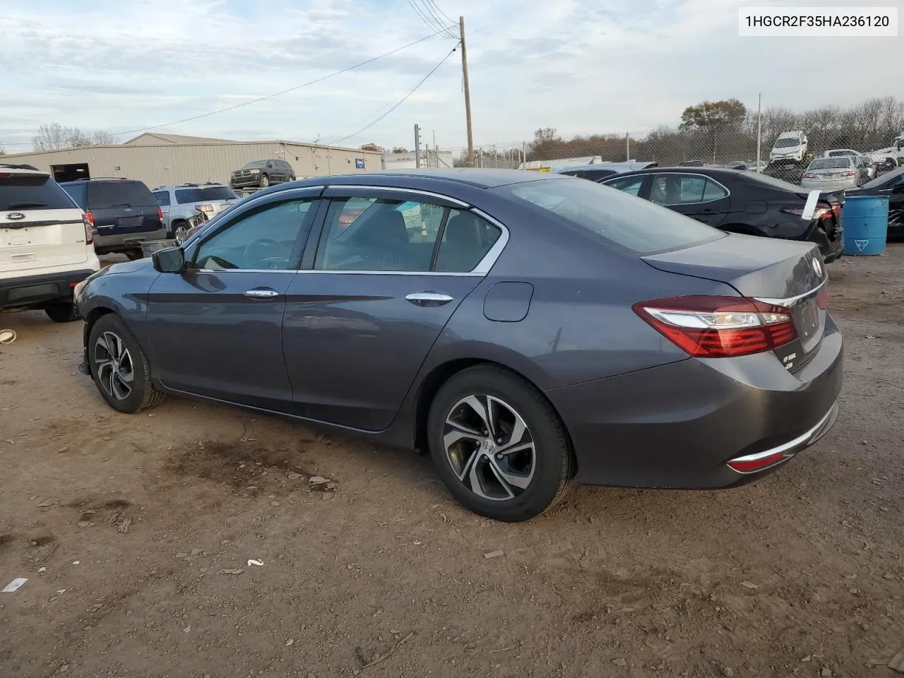 2017 Honda Accord Lx VIN: 1HGCR2F35HA236120 Lot: 78795194