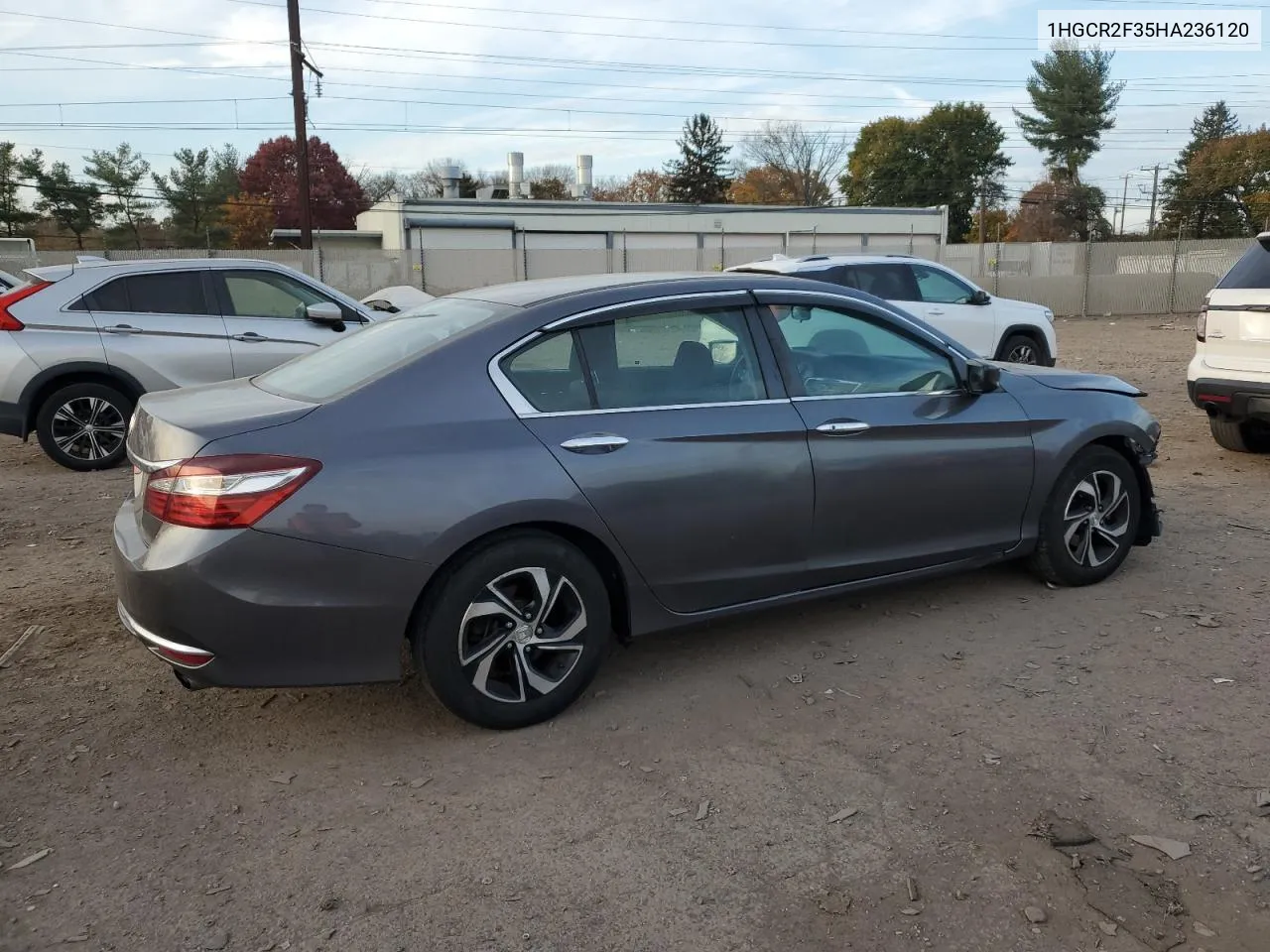 2017 Honda Accord Lx VIN: 1HGCR2F35HA236120 Lot: 78795194