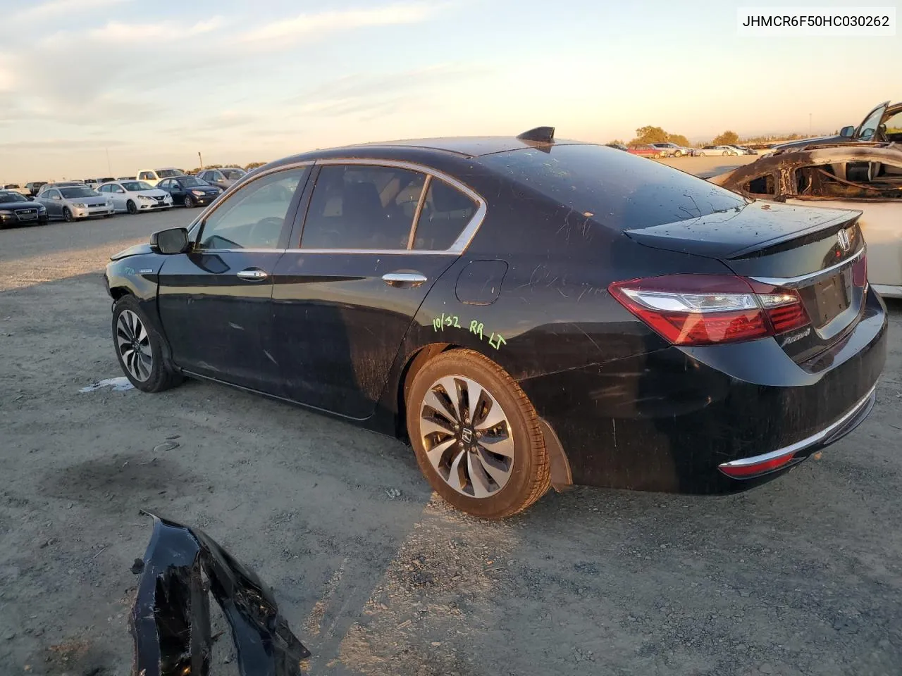 2017 Honda Accord Hybrid Exl VIN: JHMCR6F50HC030262 Lot: 78876844