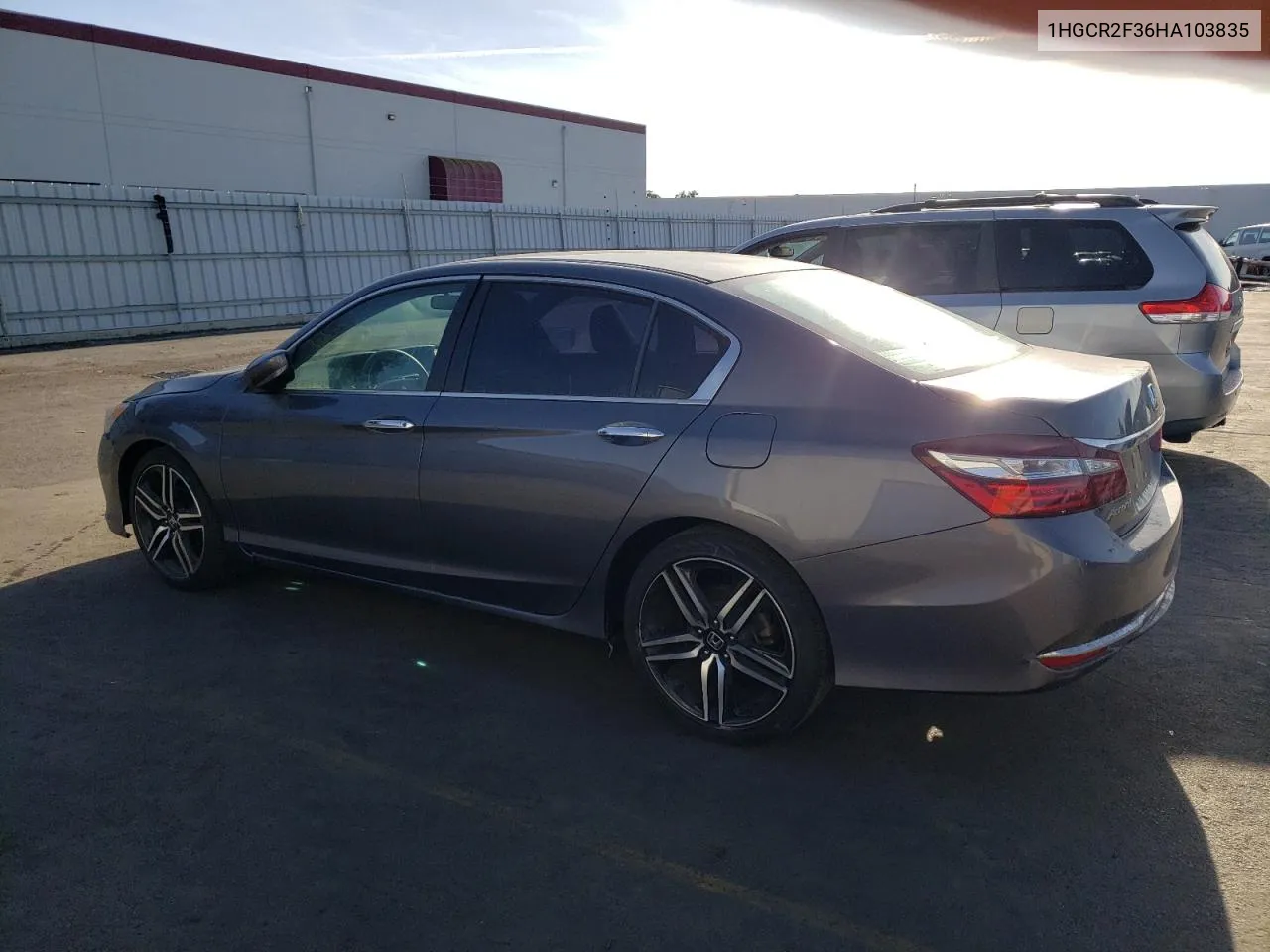 2017 Honda Accord Lx VIN: 1HGCR2F36HA103835 Lot: 79060614