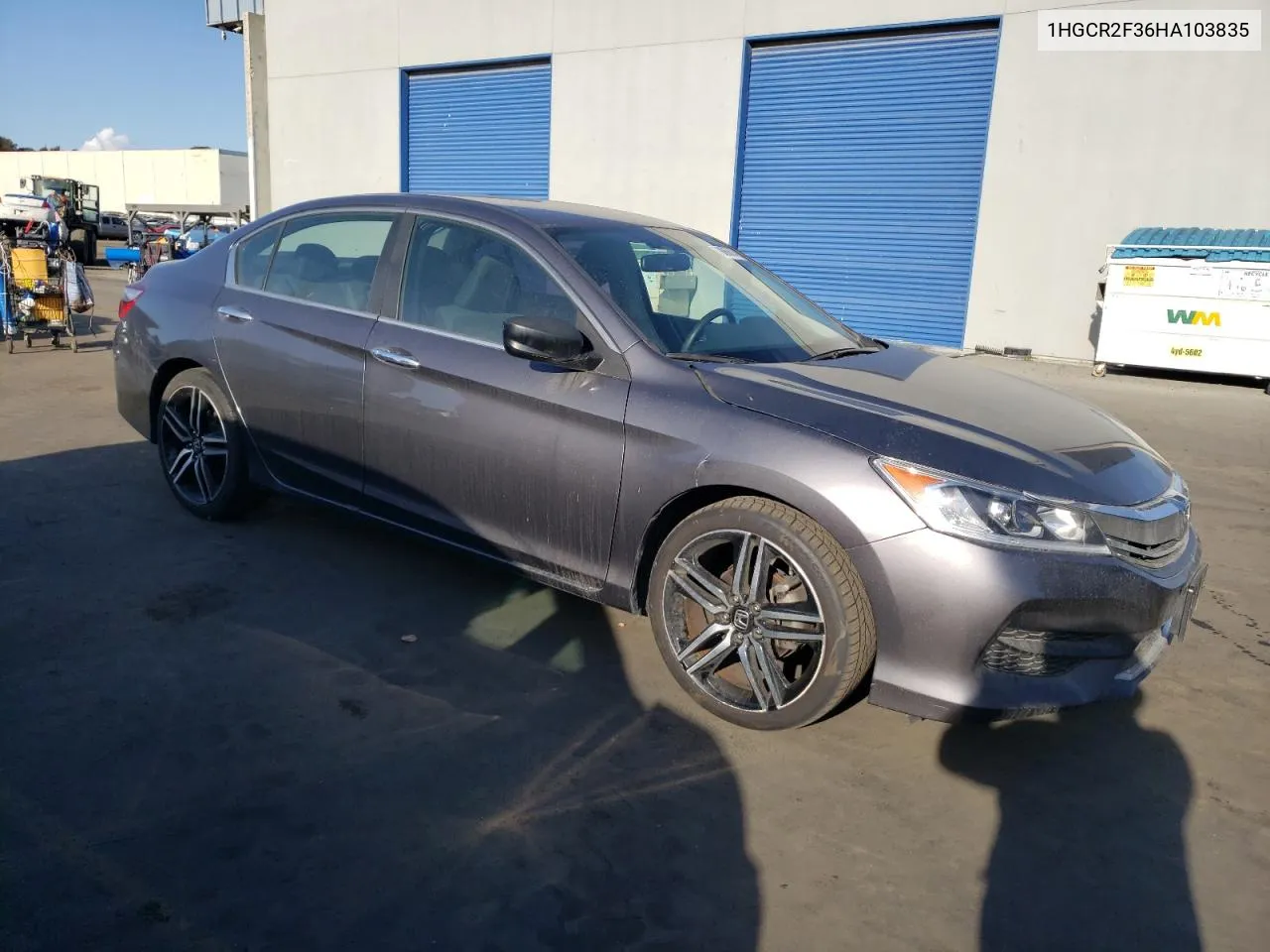 2017 Honda Accord Lx VIN: 1HGCR2F36HA103835 Lot: 79060614