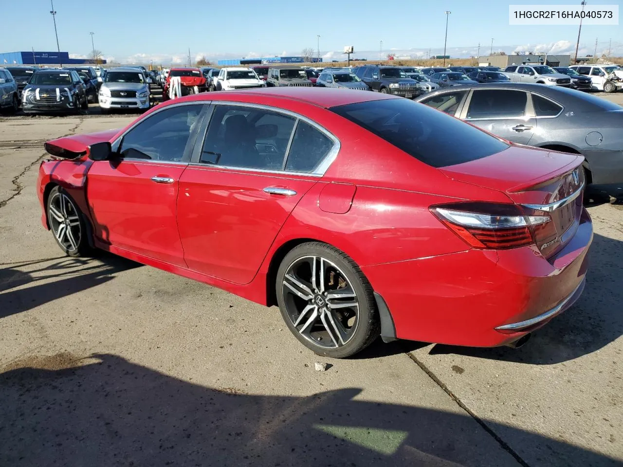 2017 Honda Accord Sport Special Edition VIN: 1HGCR2F16HA040573 Lot: 79210284