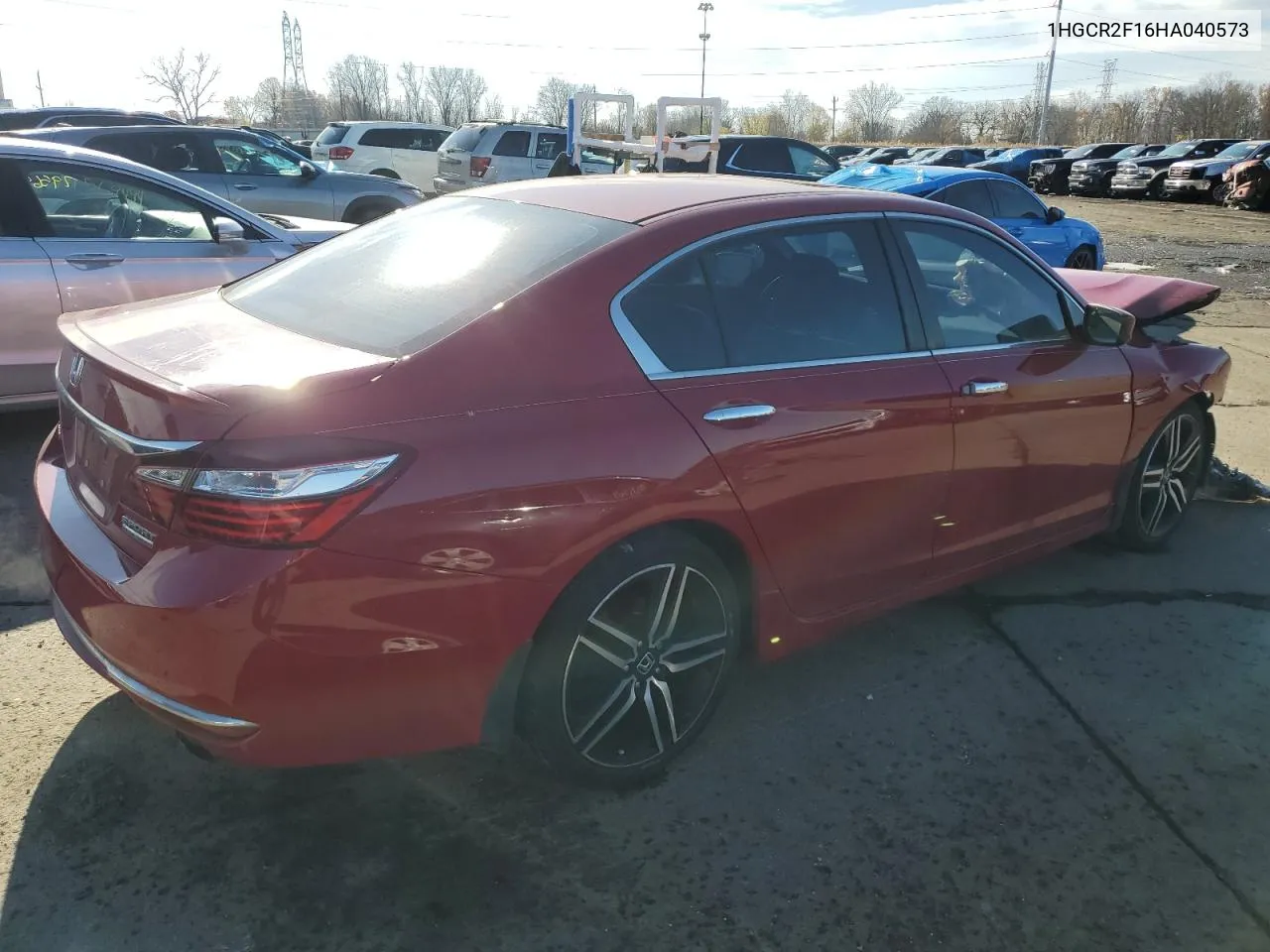 2017 Honda Accord Sport Special Edition VIN: 1HGCR2F16HA040573 Lot: 79210284