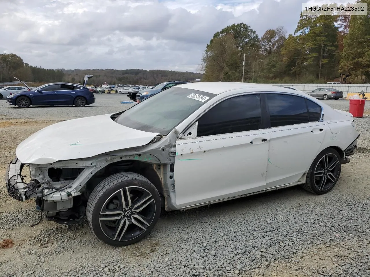 2017 Honda Accord Sport VIN: 1HGCR2F51HA223592 Lot: 79273764