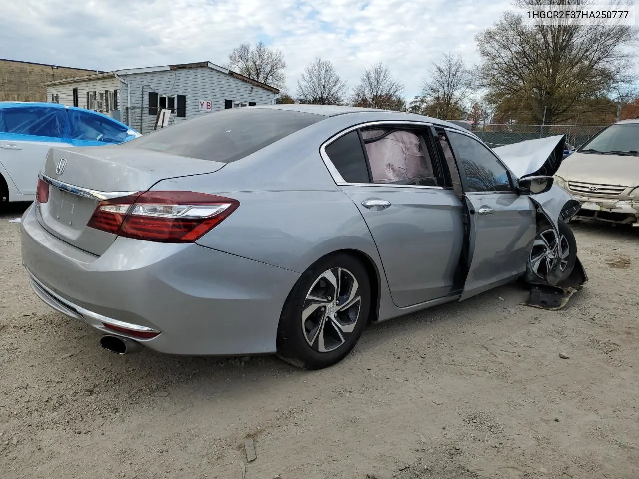 2017 Honda Accord Lx VIN: 1HGCR2F37HA250777 Lot: 79356544