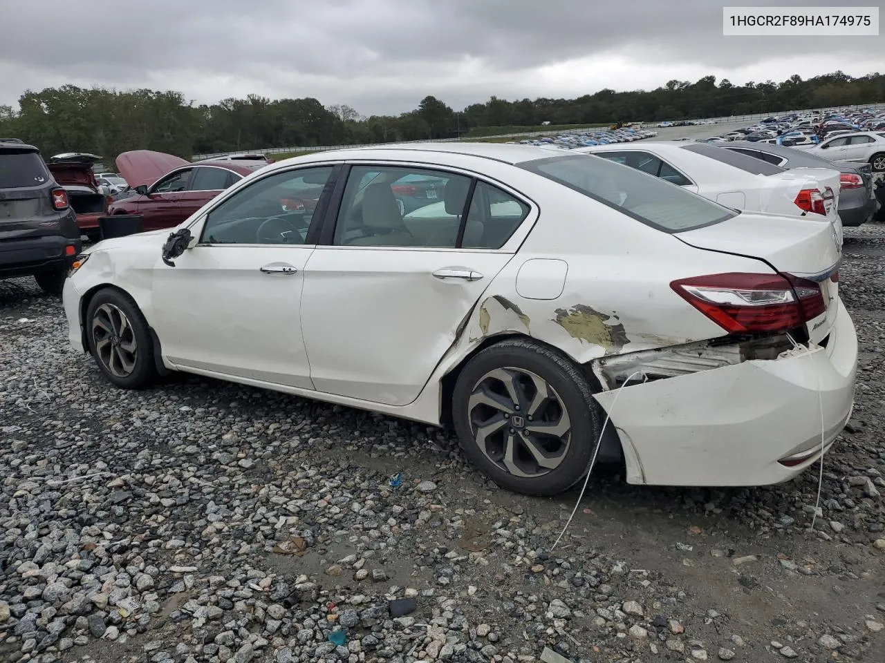 2017 Honda Accord Exl VIN: 1HGCR2F89HA174975 Lot: 79360864