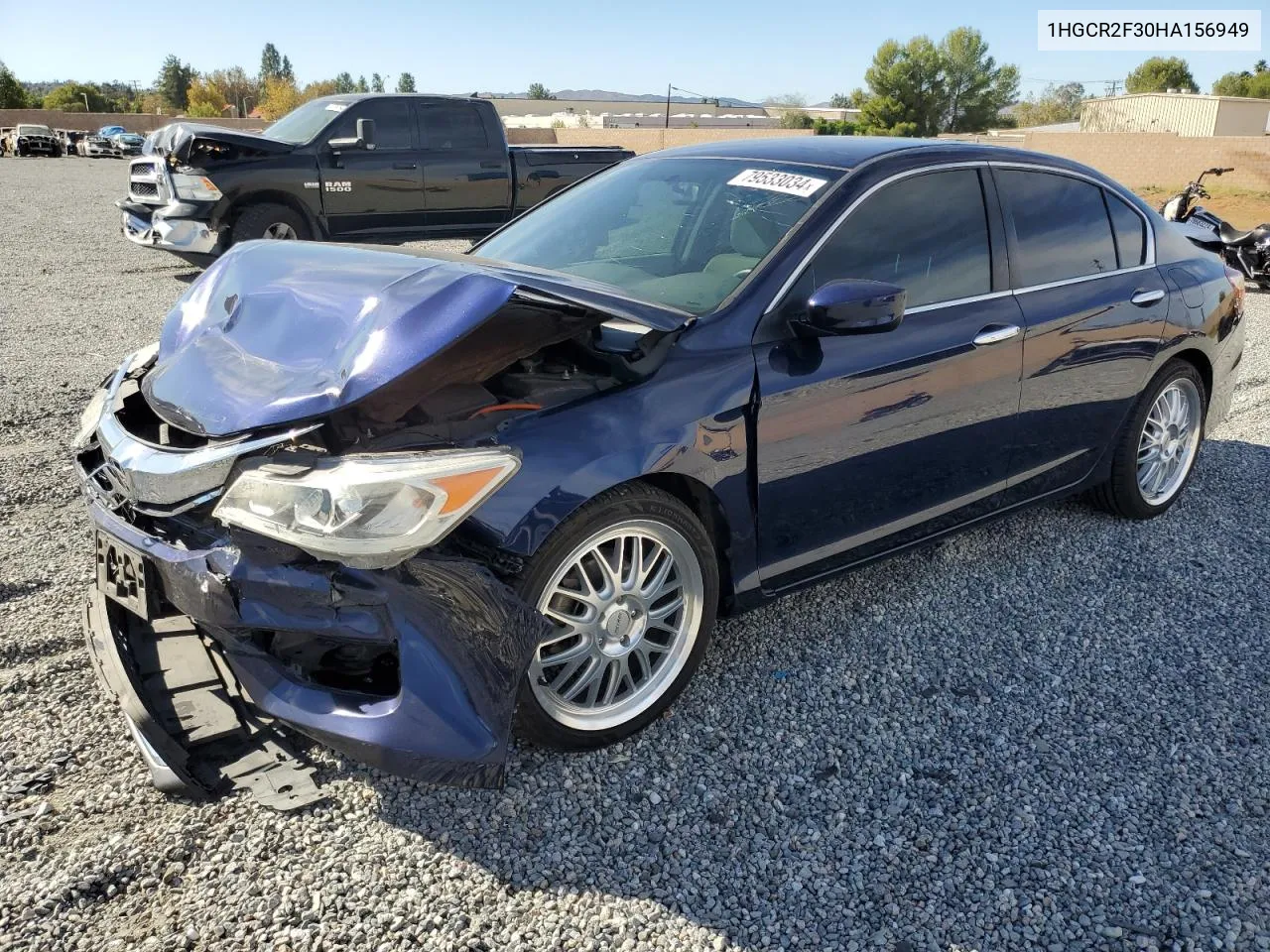 2017 Honda Accord Lx VIN: 1HGCR2F30HA156949 Lot: 79533034