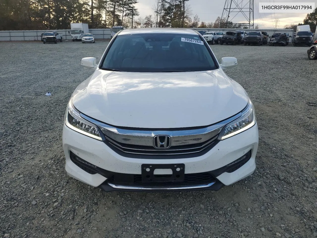 2017 Honda Accord Touring VIN: 1HGCR3F99HA017994 Lot: 79567264