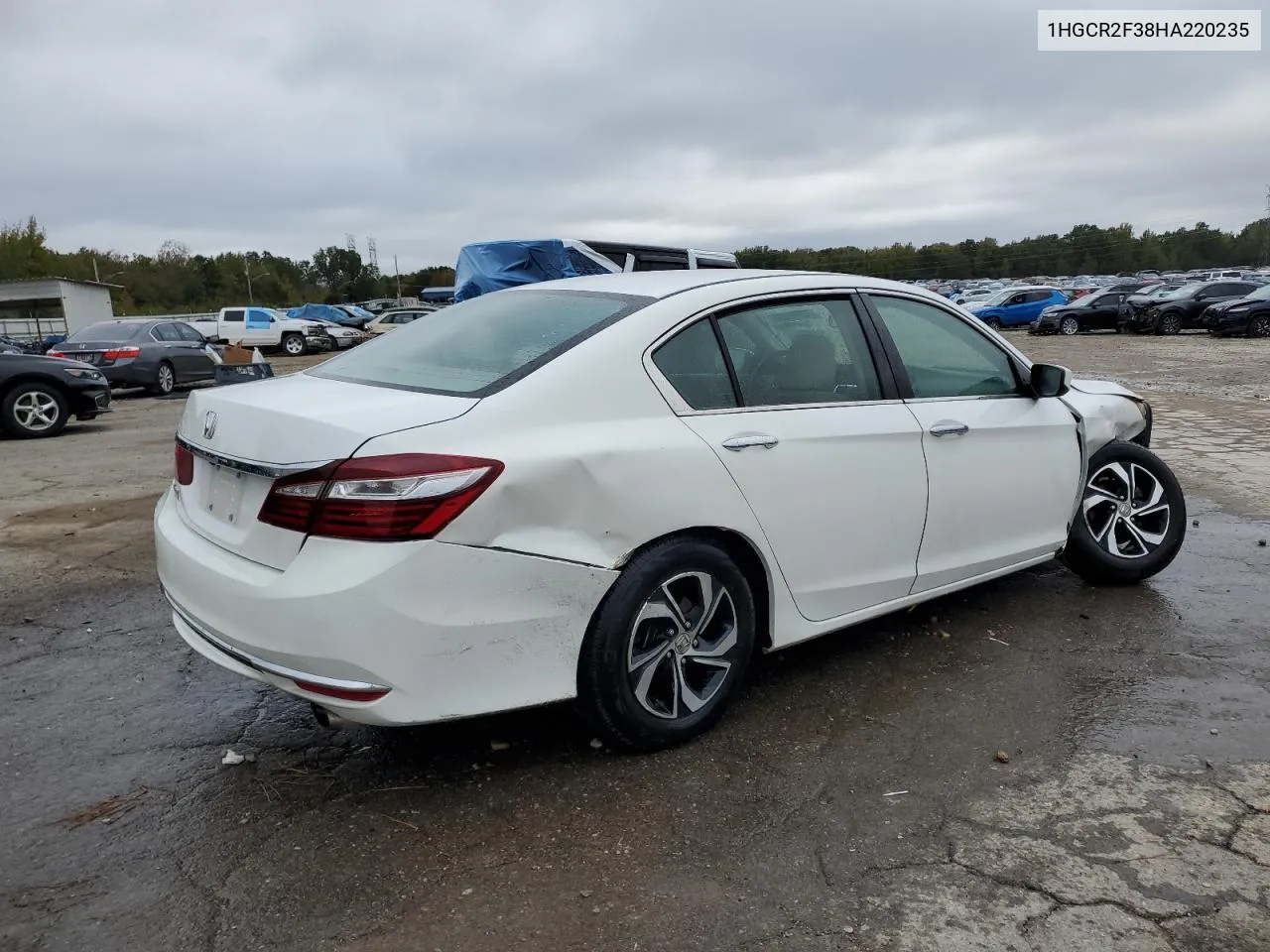 2017 Honda Accord Lx VIN: 1HGCR2F38HA220235 Lot: 79568654