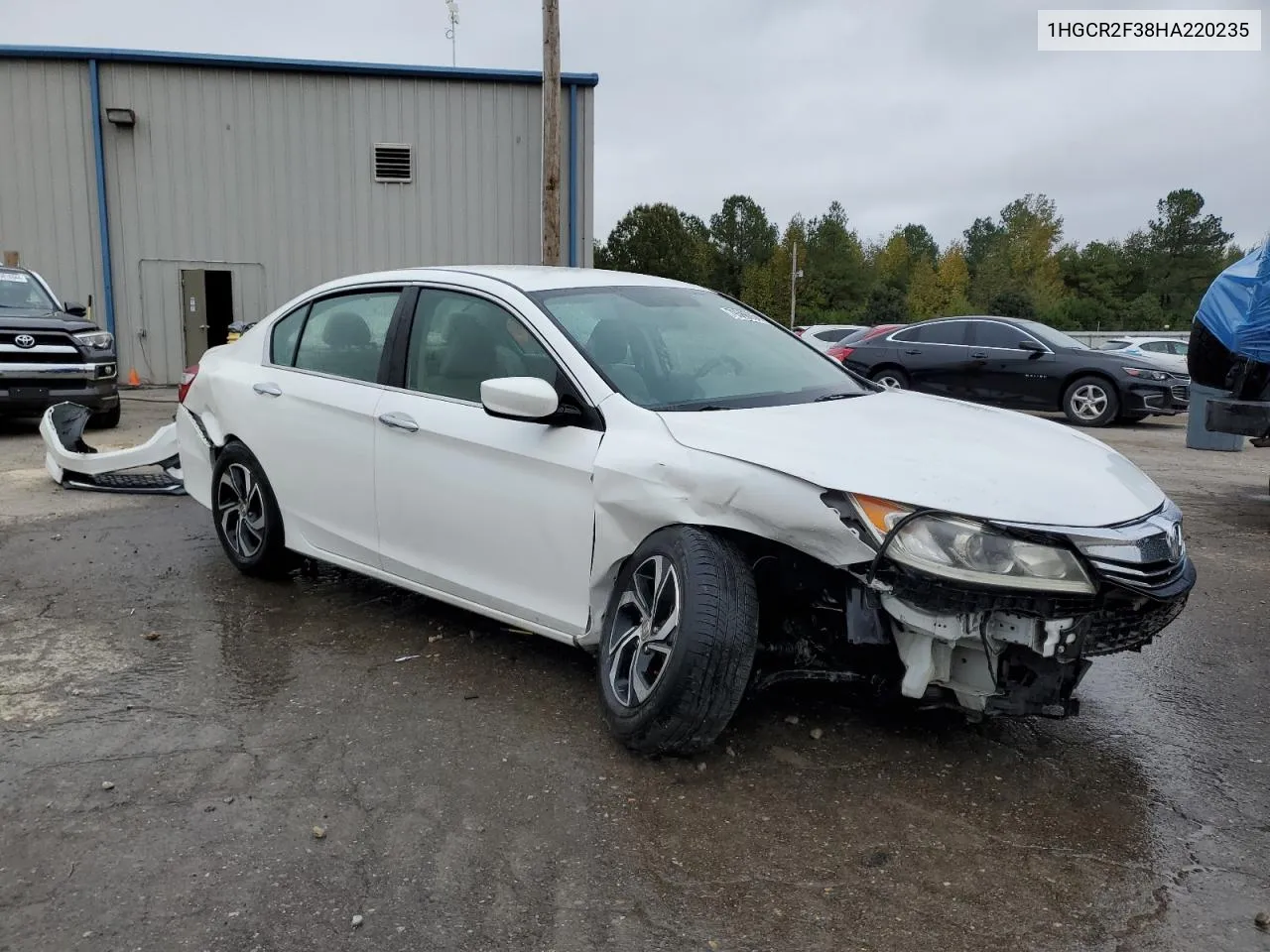 2017 Honda Accord Lx VIN: 1HGCR2F38HA220235 Lot: 79568654