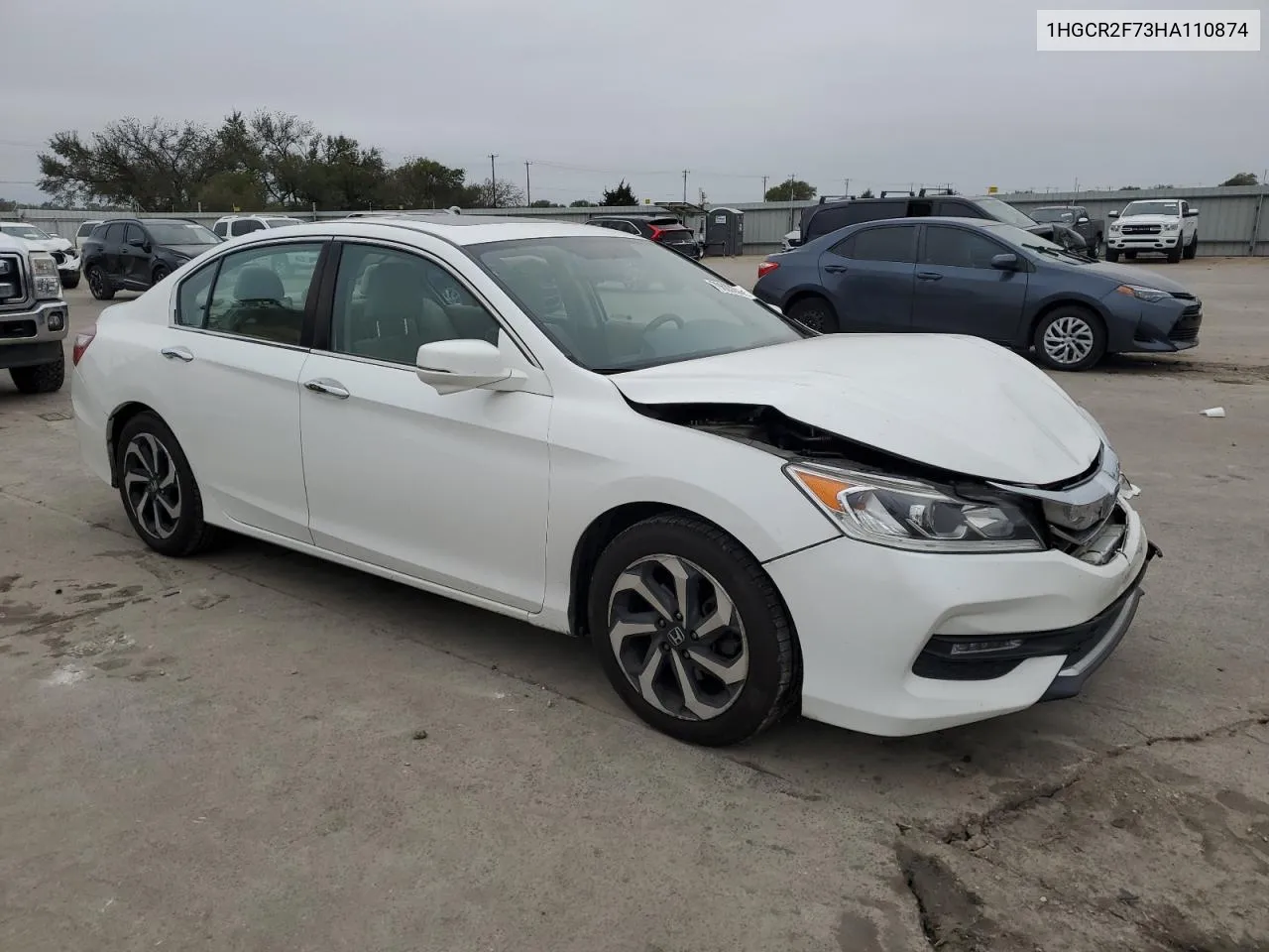 2017 Honda Accord Ex VIN: 1HGCR2F73HA110874 Lot: 79683354