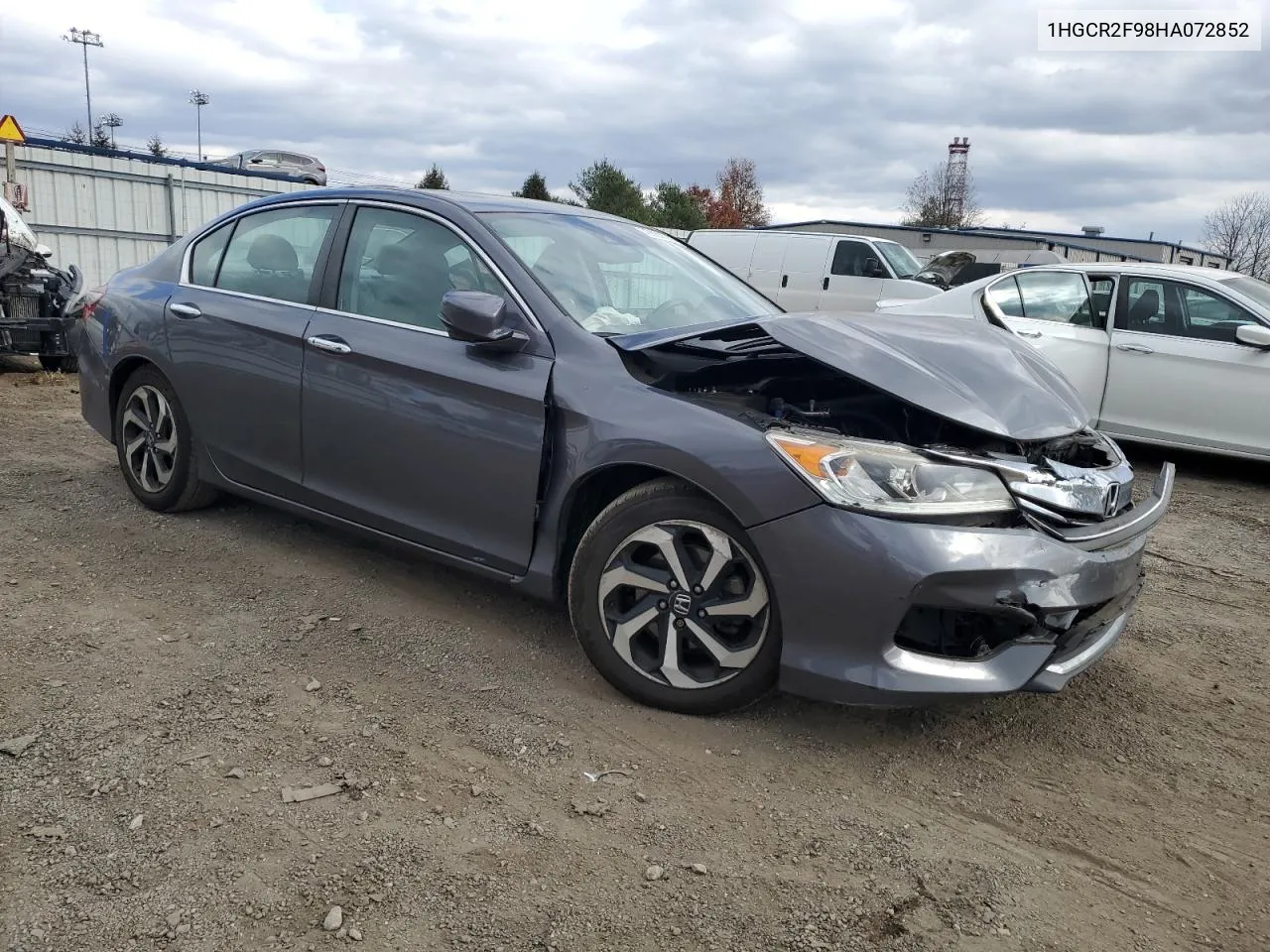 2017 Honda Accord Exl VIN: 1HGCR2F98HA072852 Lot: 79863314