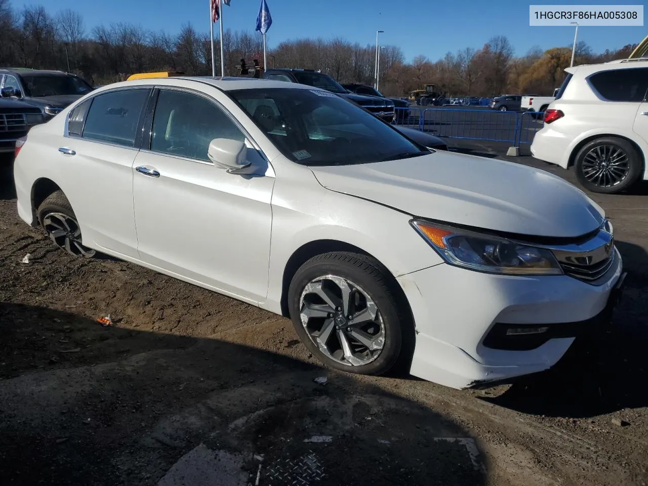 2017 Honda Accord Exl VIN: 1HGCR3F86HA005308 Lot: 79924134