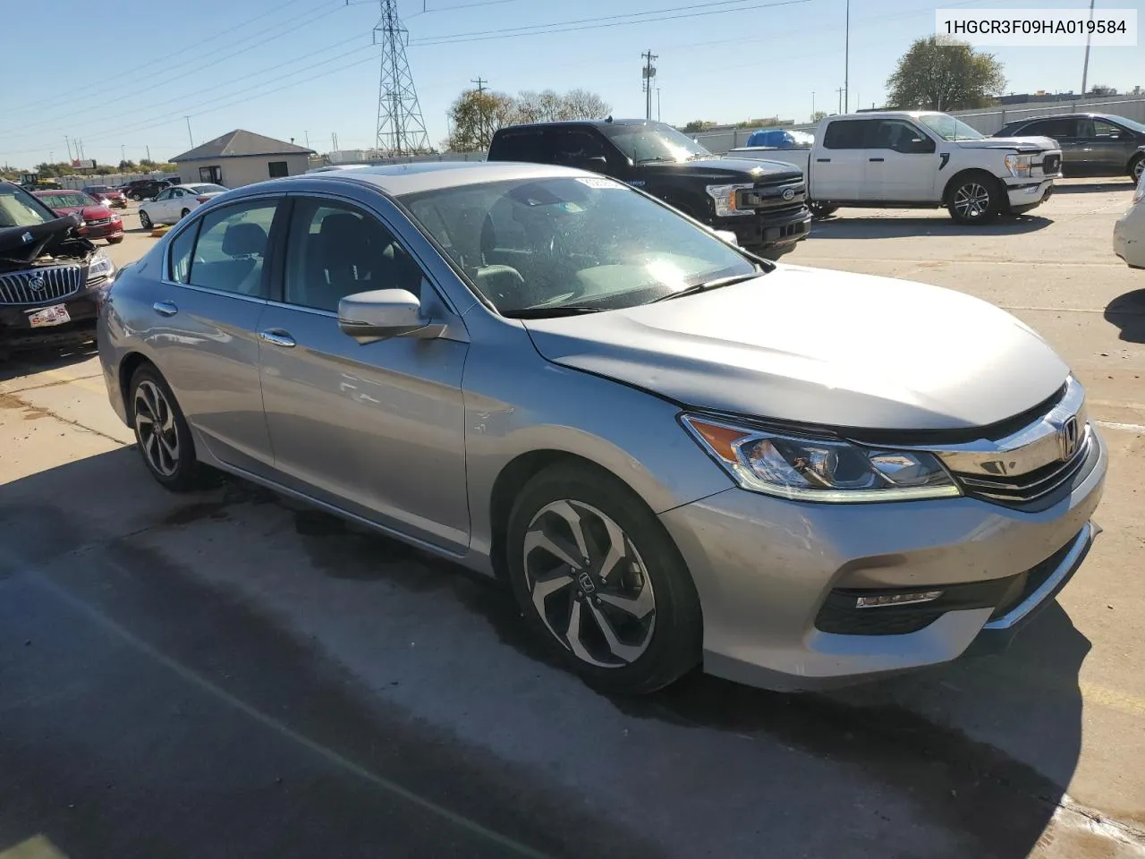 2017 Honda Accord Exl VIN: 1HGCR3F09HA019584 Lot: 80263604