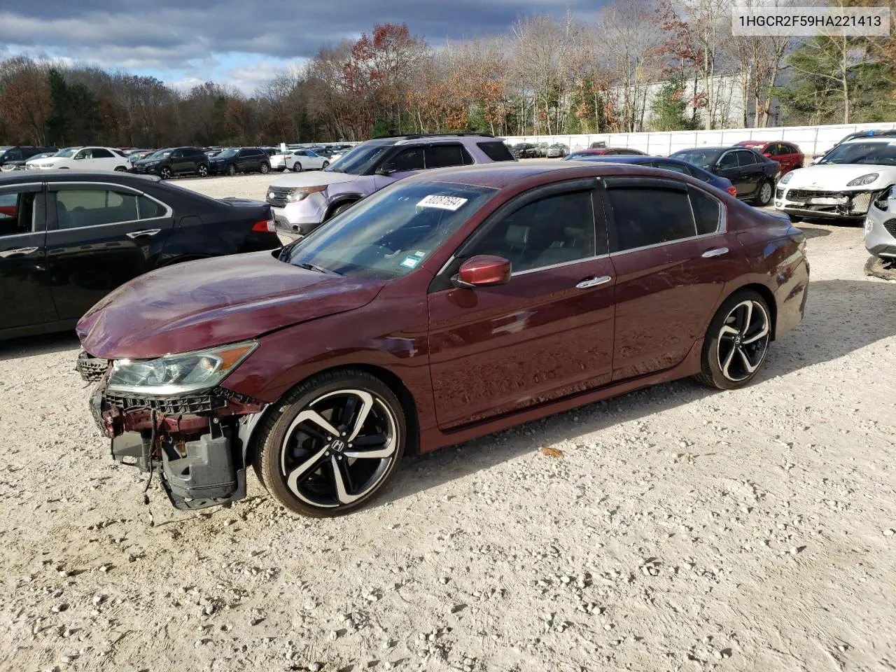 2017 Honda Accord Sport VIN: 1HGCR2F59HA221413 Lot: 80287694