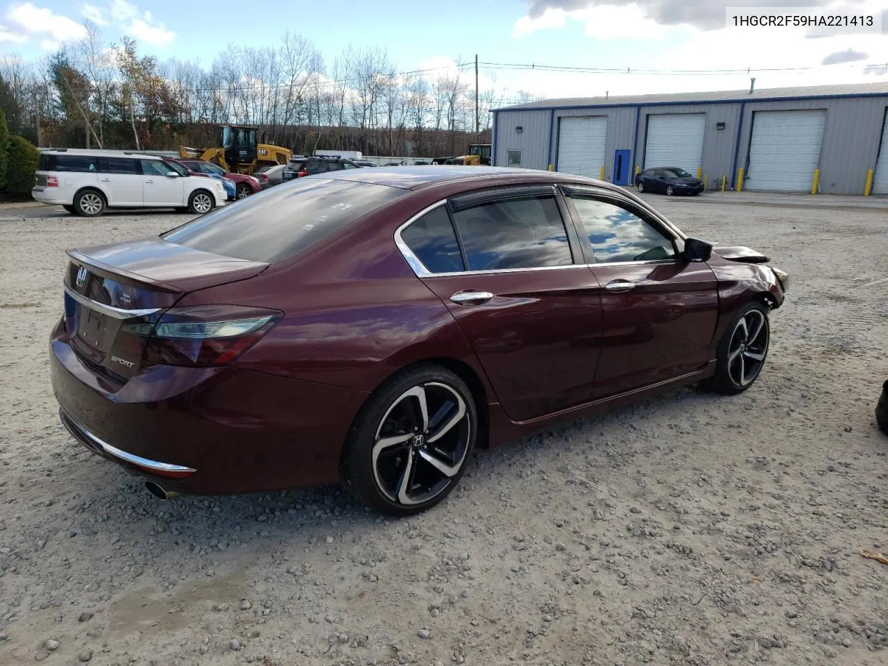 2017 Honda Accord Sport VIN: 1HGCR2F59HA221413 Lot: 80287694