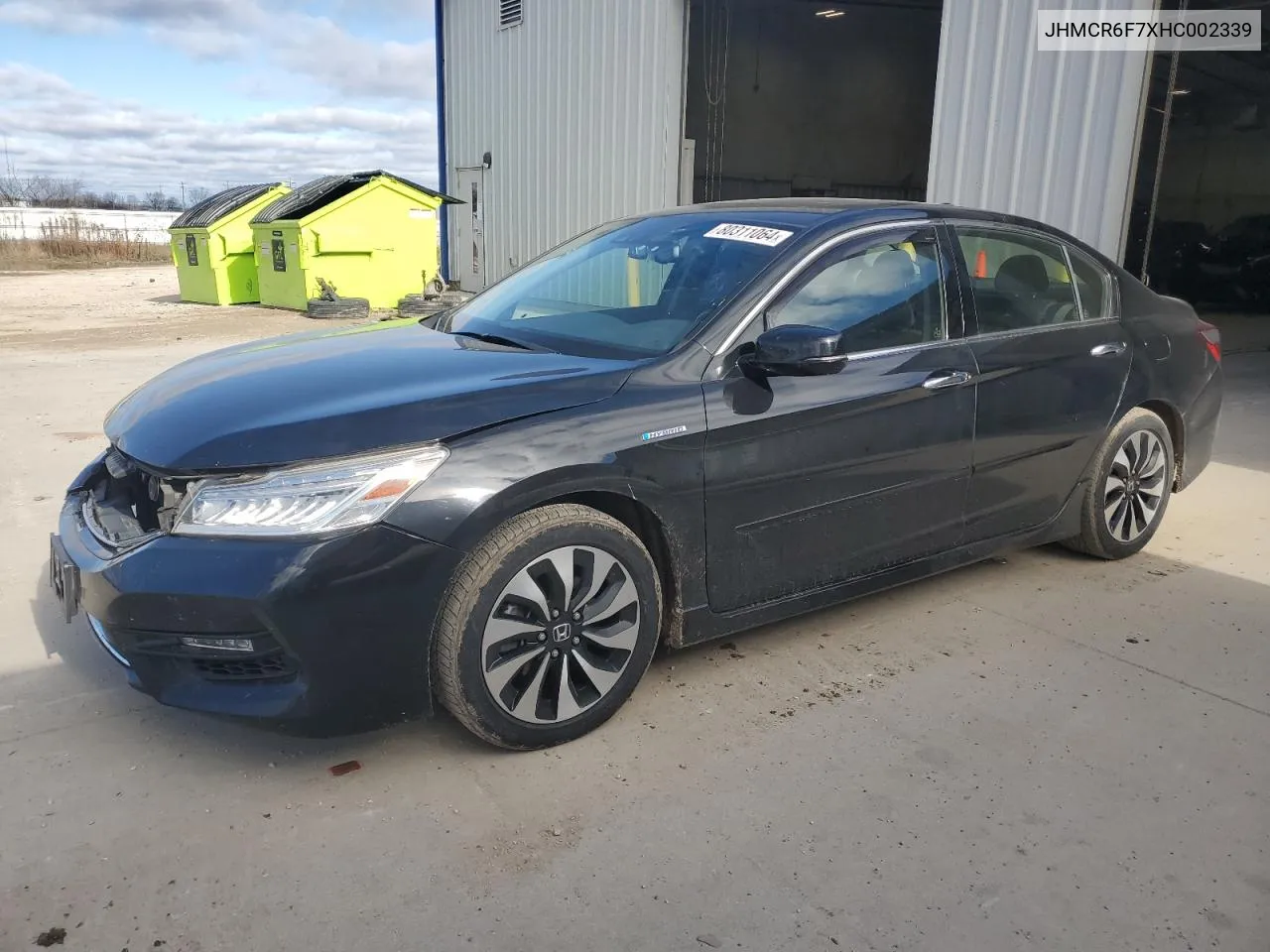 2017 Honda Accord Touring Hybrid VIN: JHMCR6F7XHC002339 Lot: 80311064