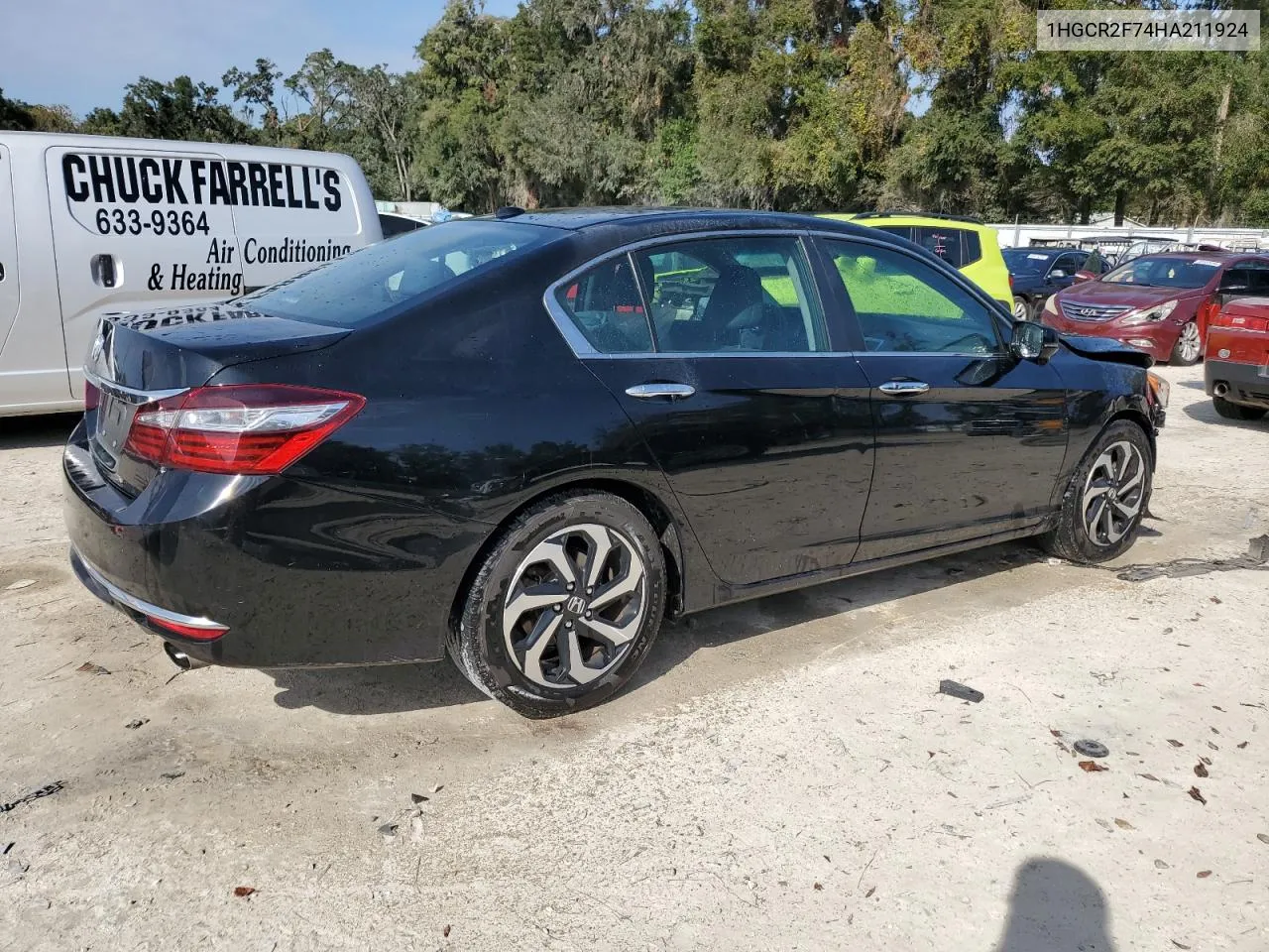 2017 Honda Accord Ex VIN: 1HGCR2F74HA211924 Lot: 80362684