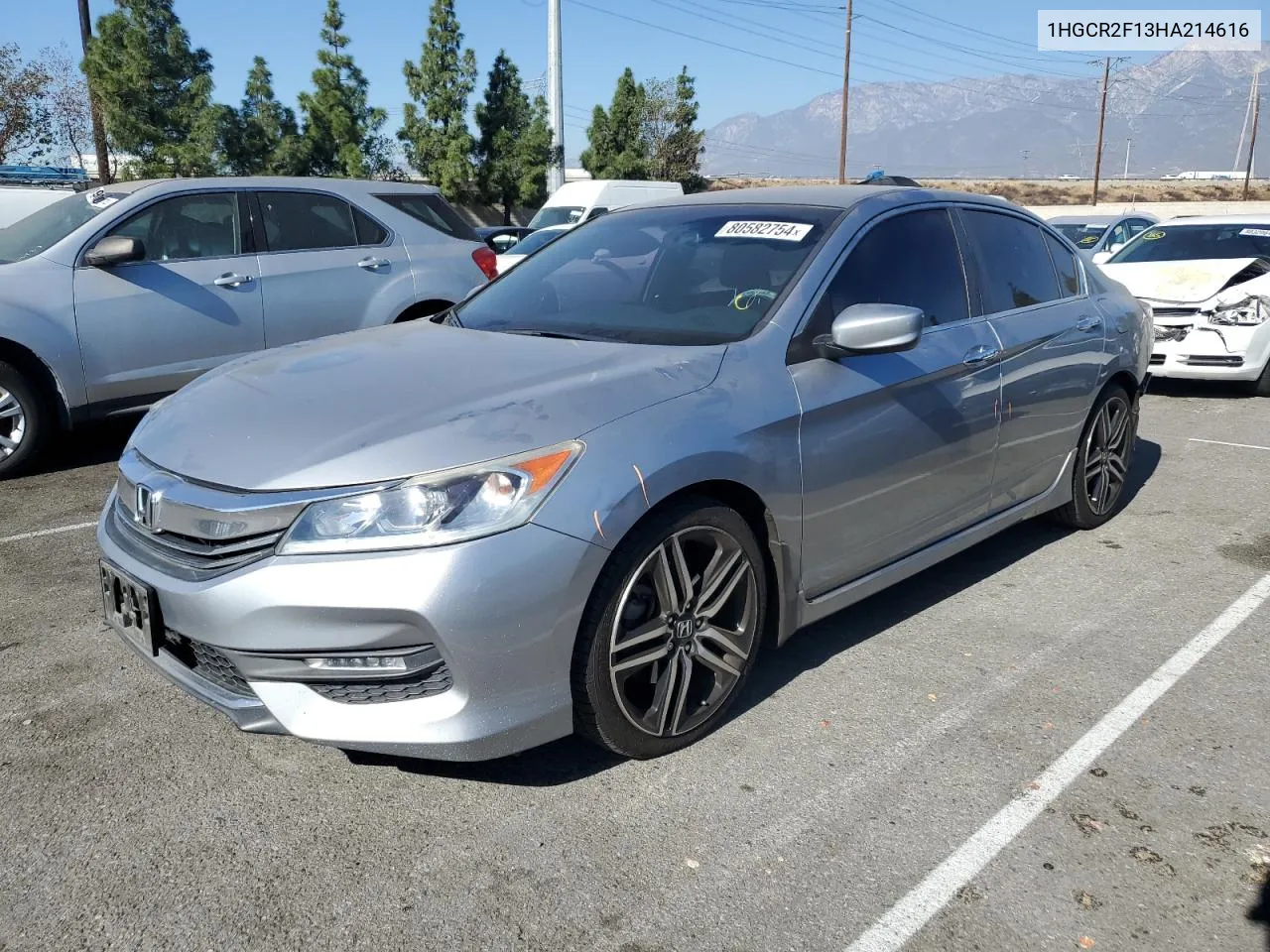 2017 Honda Accord Sport Special Edition VIN: 1HGCR2F13HA214616 Lot: 80582754