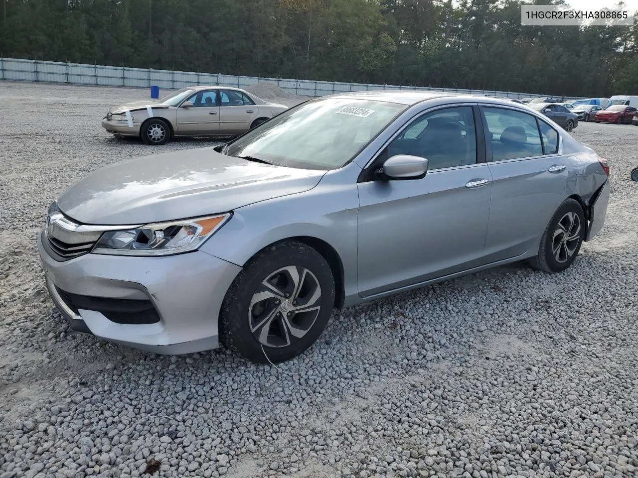 2017 Honda Accord Lx VIN: 1HGCR2F3XHA308865 Lot: 80683224