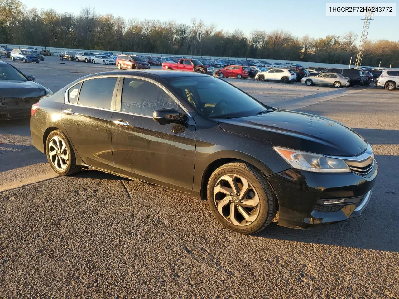 2017 Honda Accord Ex VIN: 1HGCR2F72HA243772 Lot: 81138924