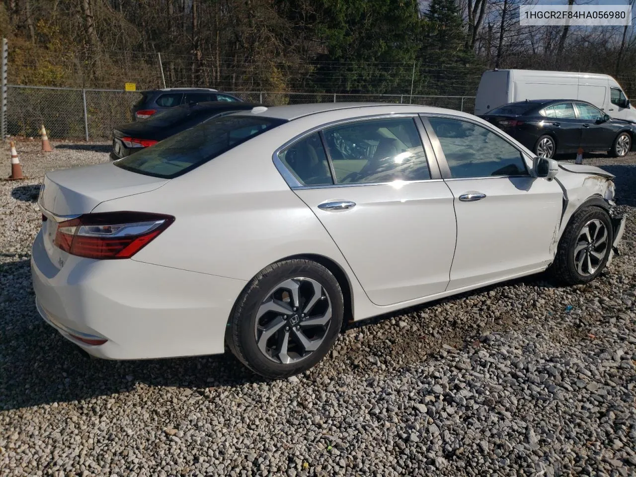 2017 Honda Accord Exl VIN: 1HGCR2F84HA056980 Lot: 81221684