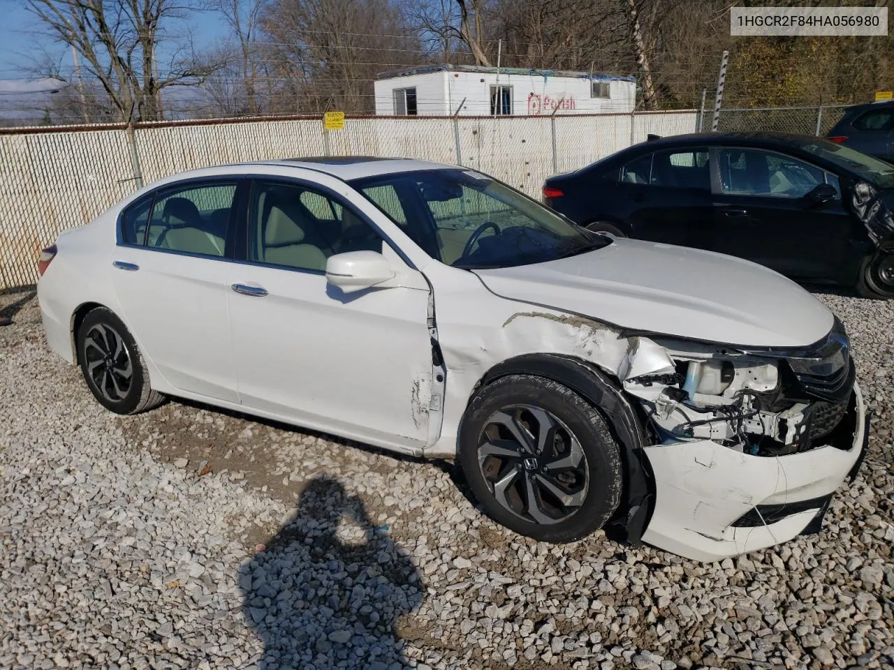 2017 Honda Accord Exl VIN: 1HGCR2F84HA056980 Lot: 81221684