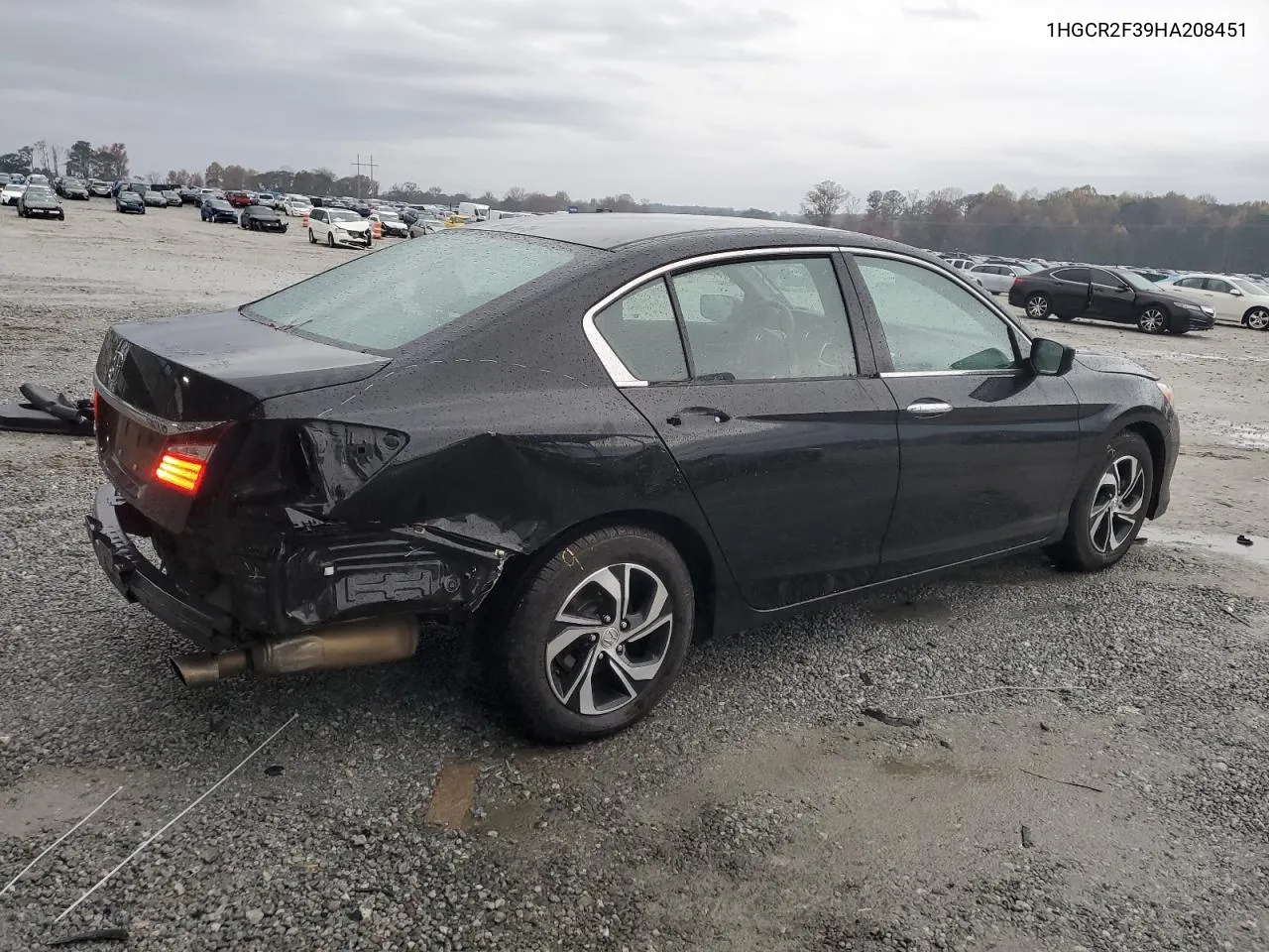 2017 Honda Accord Lx VIN: 1HGCR2F39HA208451 Lot: 81297344