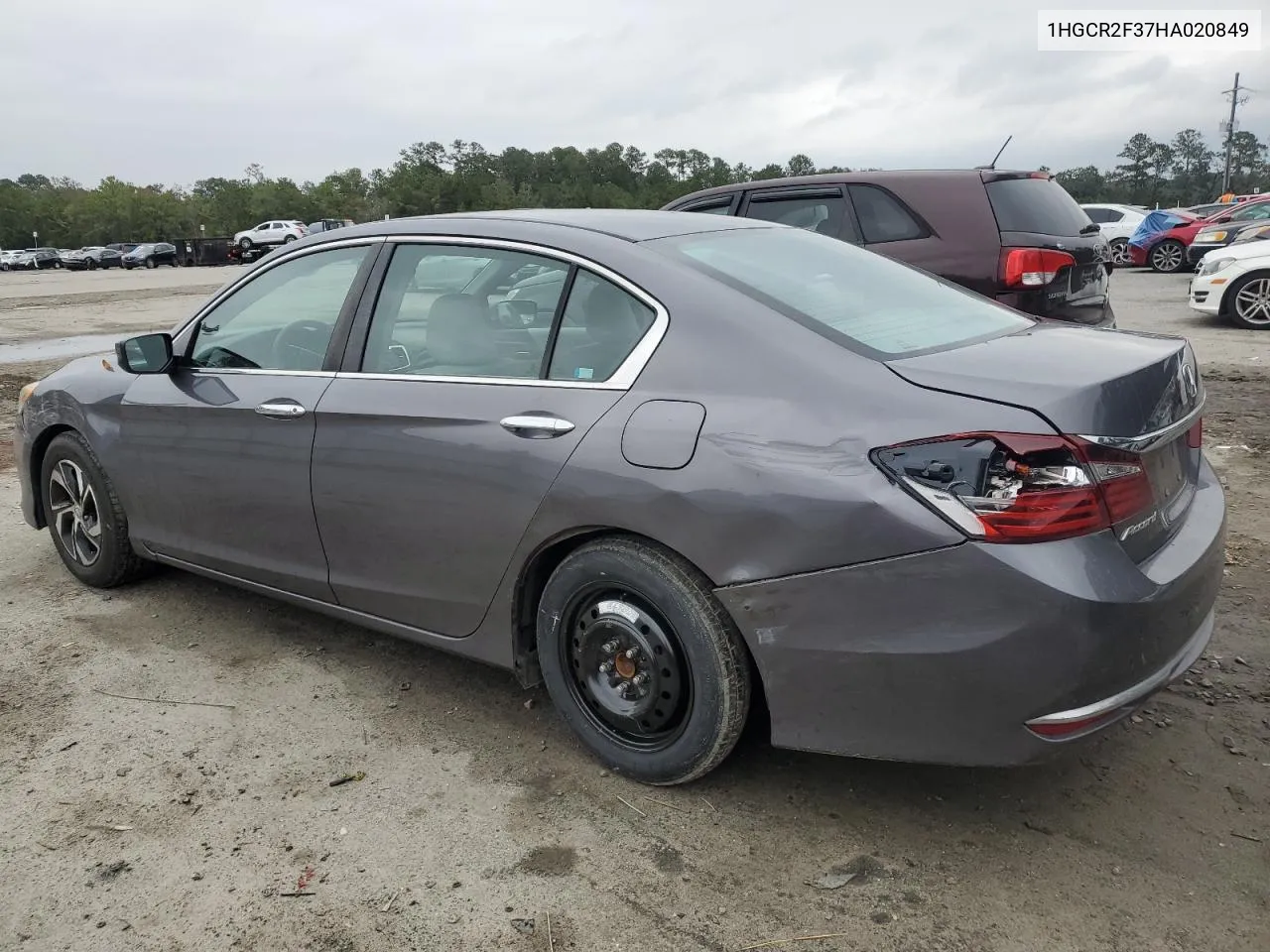 2017 Honda Accord Lx VIN: 1HGCR2F37HA020849 Lot: 81312494