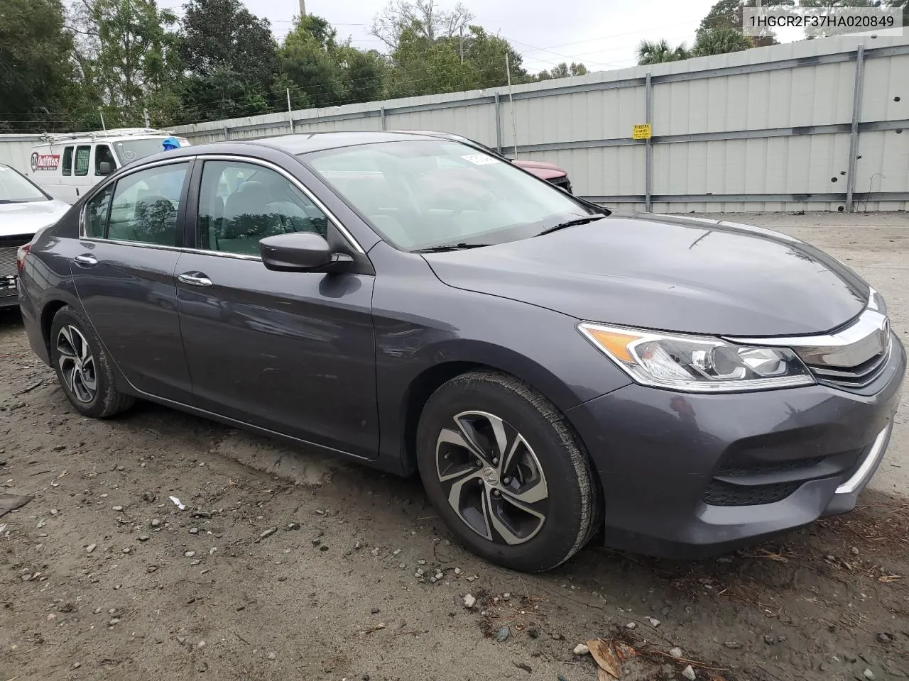 2017 Honda Accord Lx VIN: 1HGCR2F37HA020849 Lot: 81312494